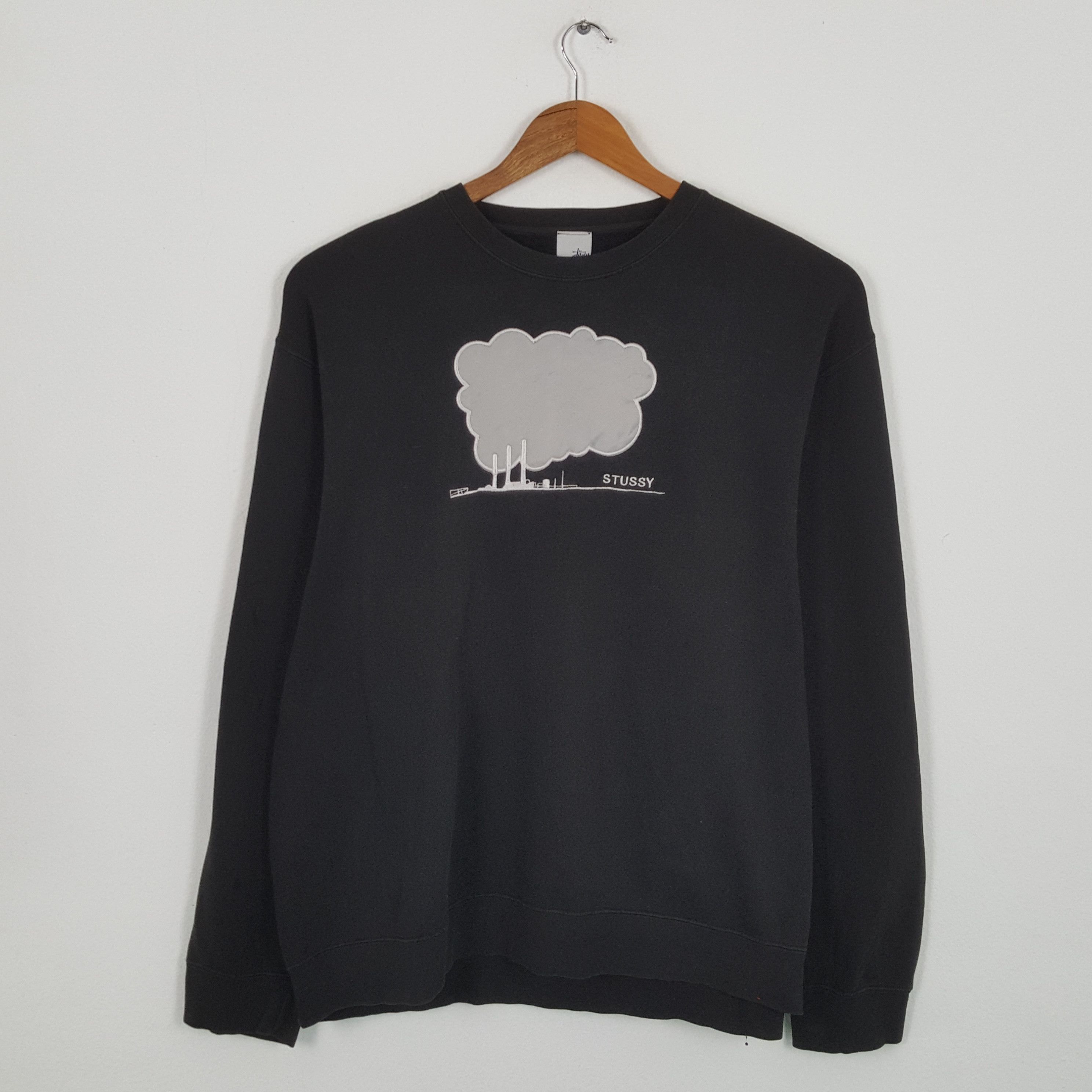 Stussy × Vintage Vintage STUSSY Streetwear Skateboard Style Sweatshirts Size US XXL / EU 58 / 5 - 3 Thumbnail