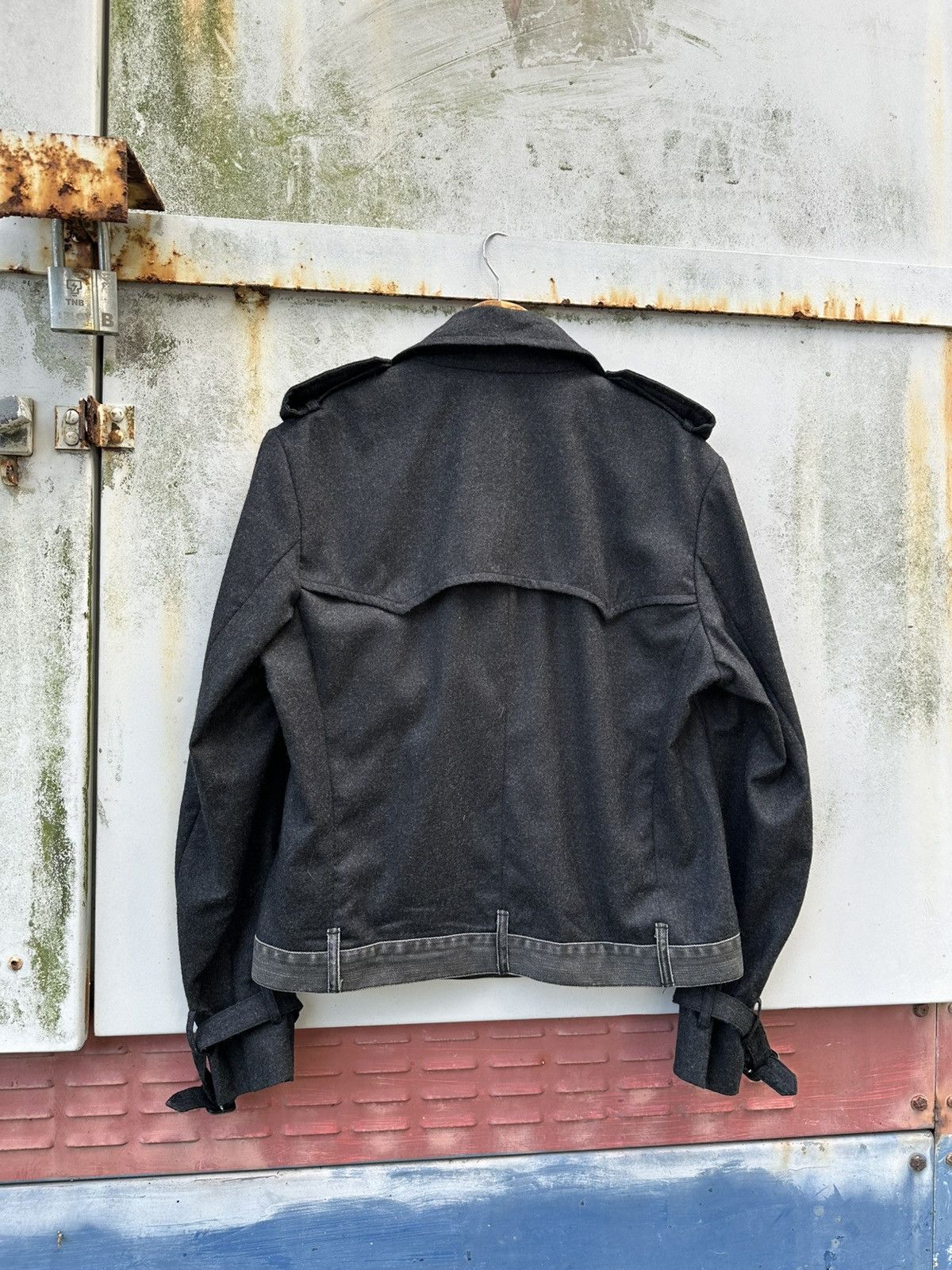 Japanese Brand 👹Uniqlo Wool Double Collar Jacket Size US M / EU 48-50 / 2 - 7 Thumbnail