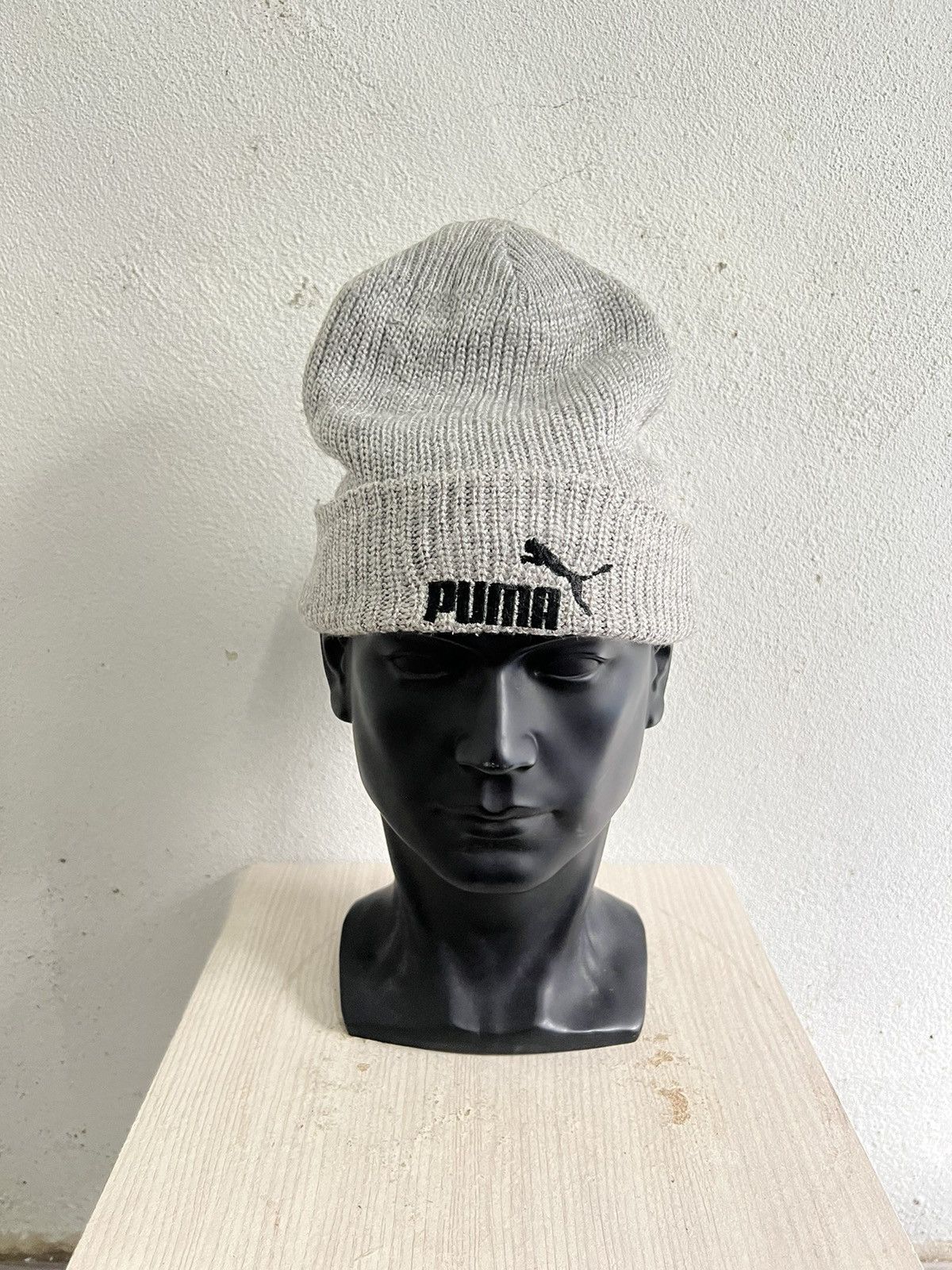 Puma Vintage puma Spell Out Beanie Hats Size ONE SIZE - 2 Thumbnail