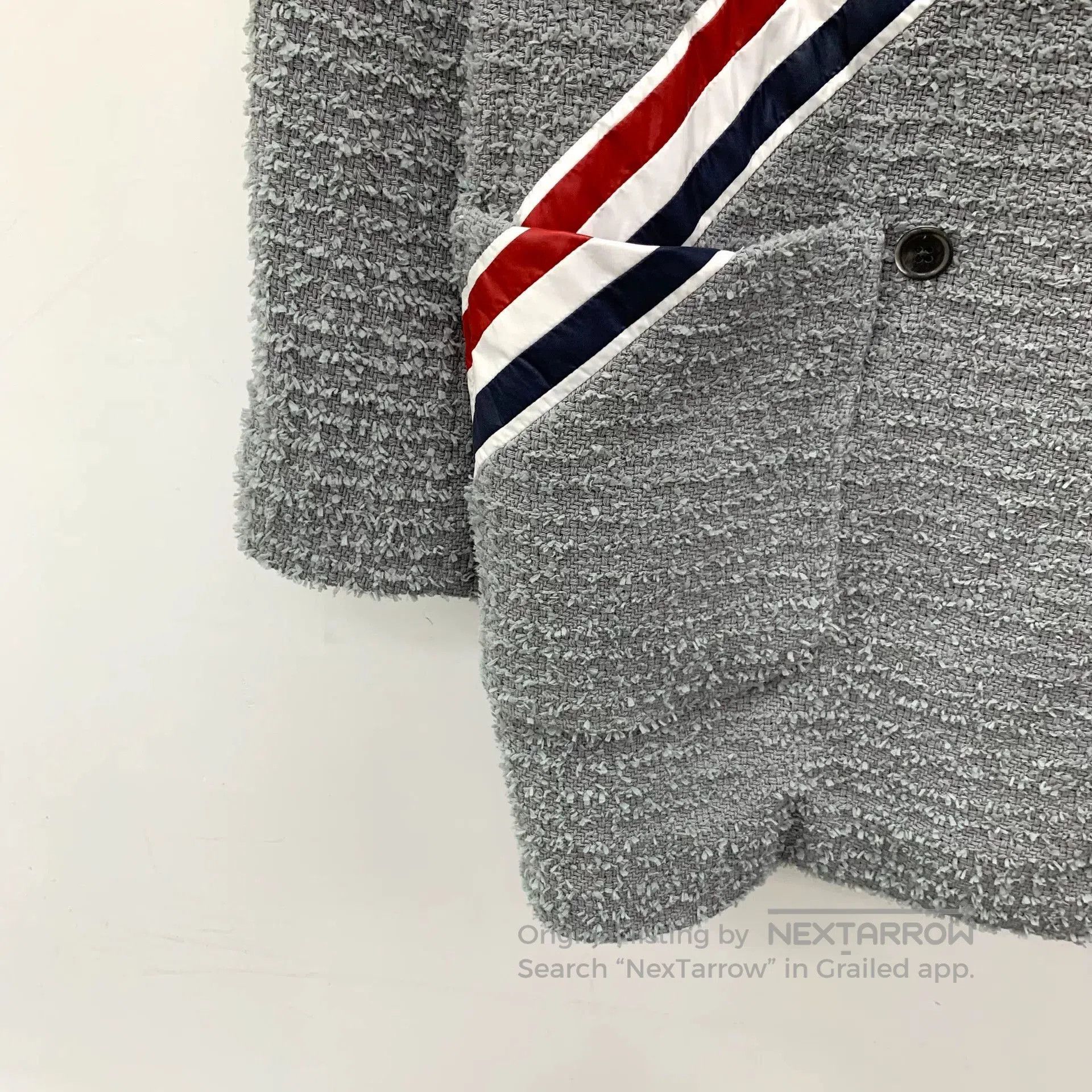 Thom Browne thom browne gray double-breasted jacket. Size US S / EU 44-46 / 1 - 4 Thumbnail
