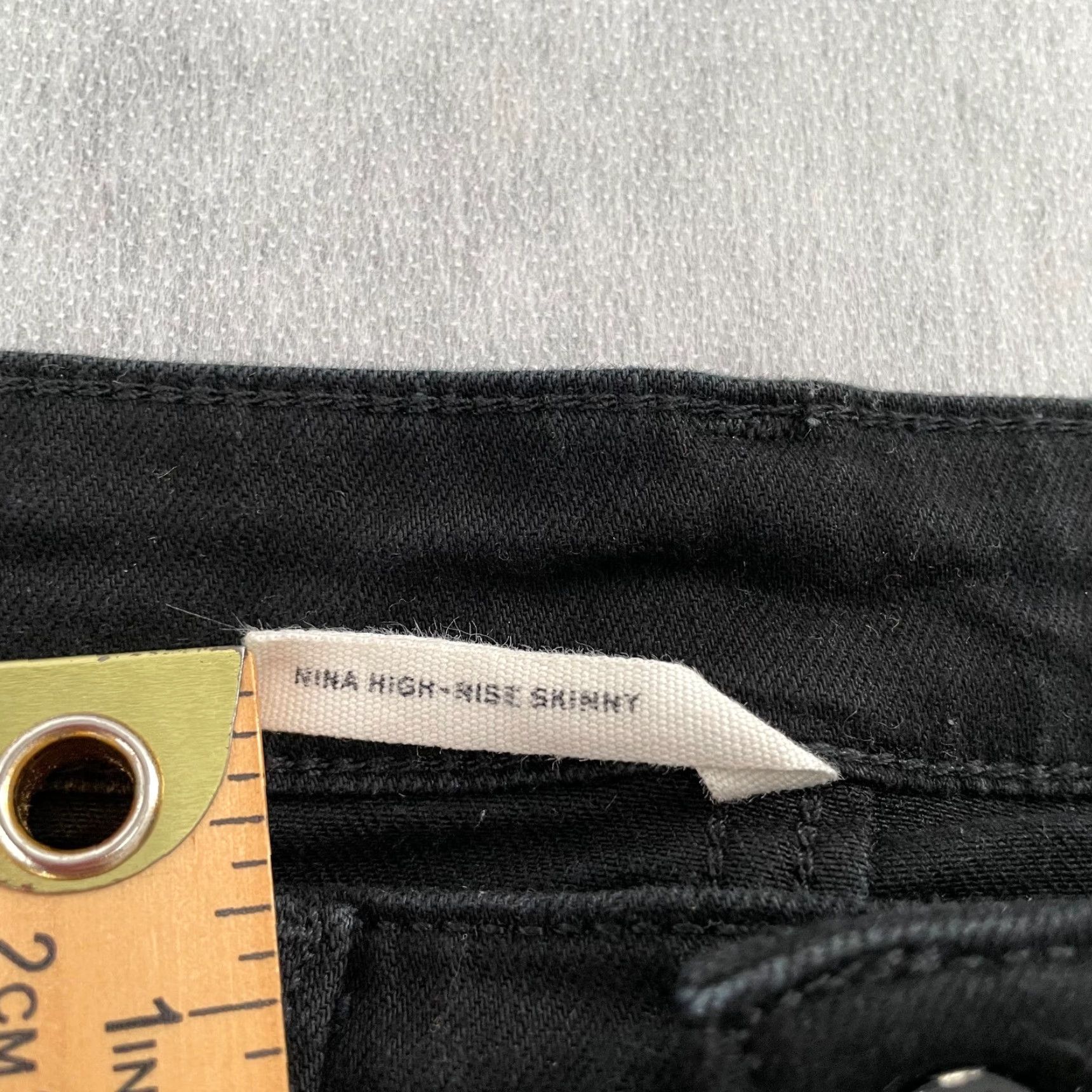 Rag & Bone rag & bone pants womens 25 black jeans nina high rise skinny stretch logo ladies Size 42" / US 20 - 6 Thumbnail