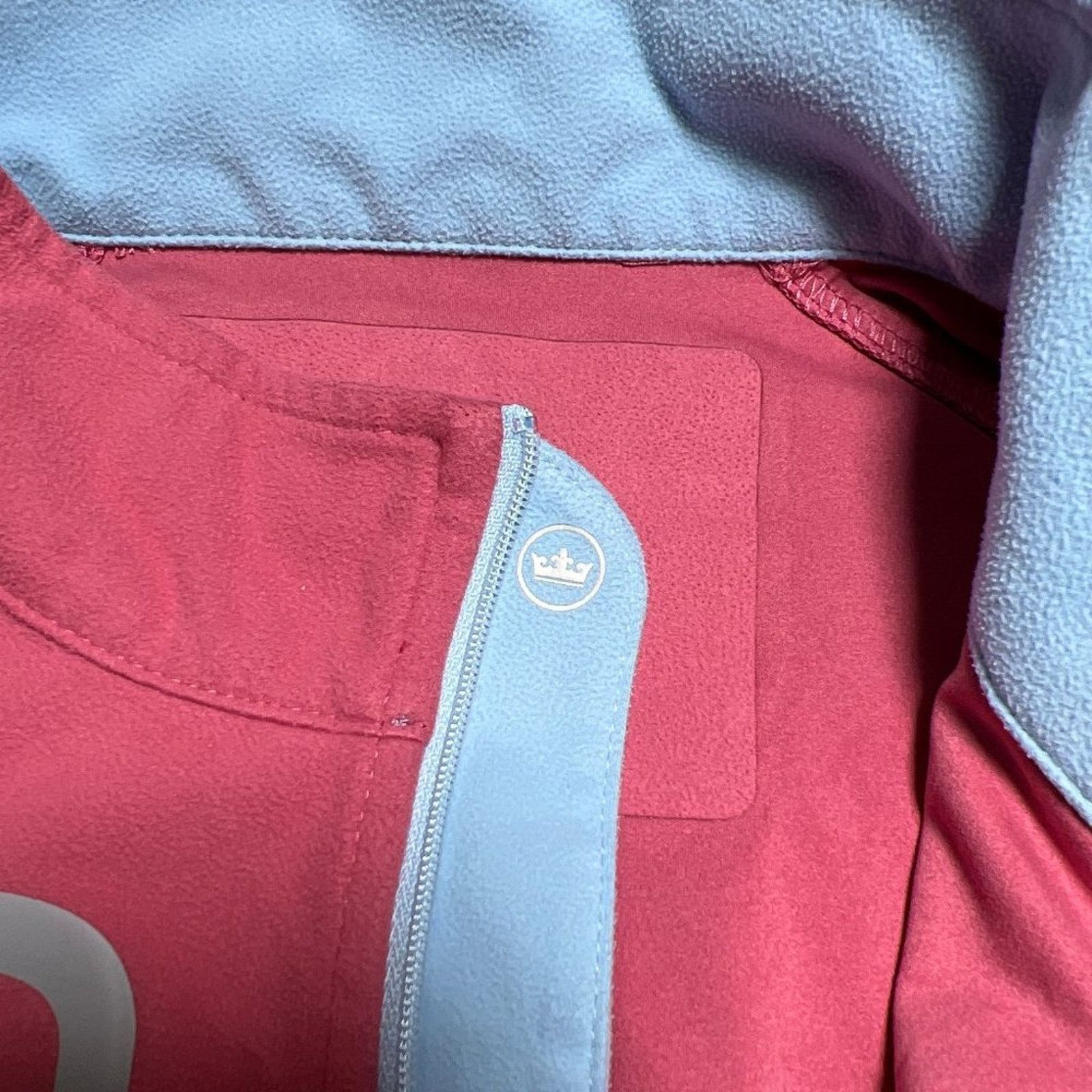 Peter Millar Peter Millar Surge Soft Shield Half Zip Salmon Pink Size M Size US M / EU 48-50 / 2 - 8 Thumbnail