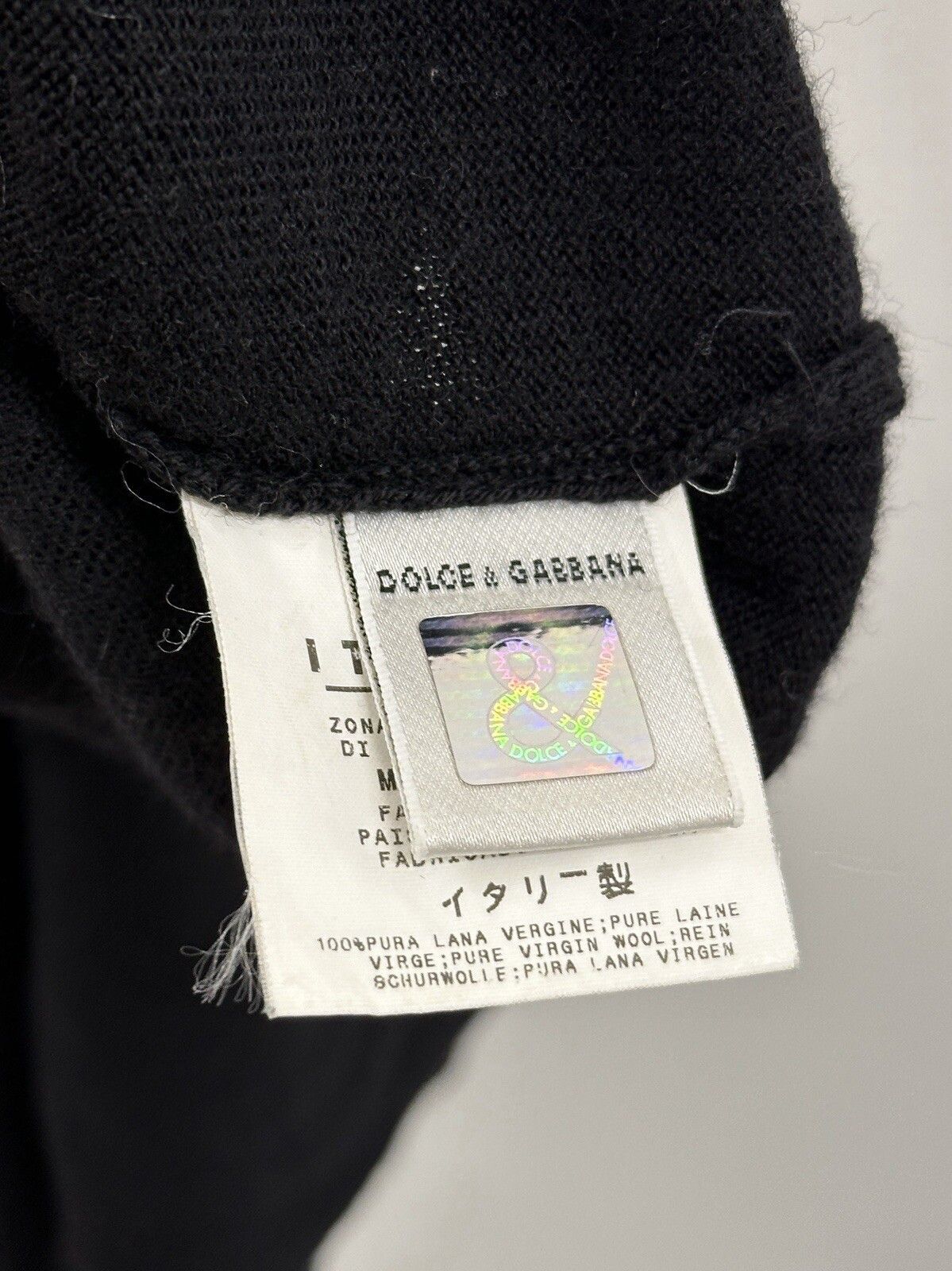 Dolce & Gabbana Vintage 2000s Dolce & Gabbana Archive Wool Knit Sweater Mens Size US M / EU 48-50 / 2 - 11 Thumbnail