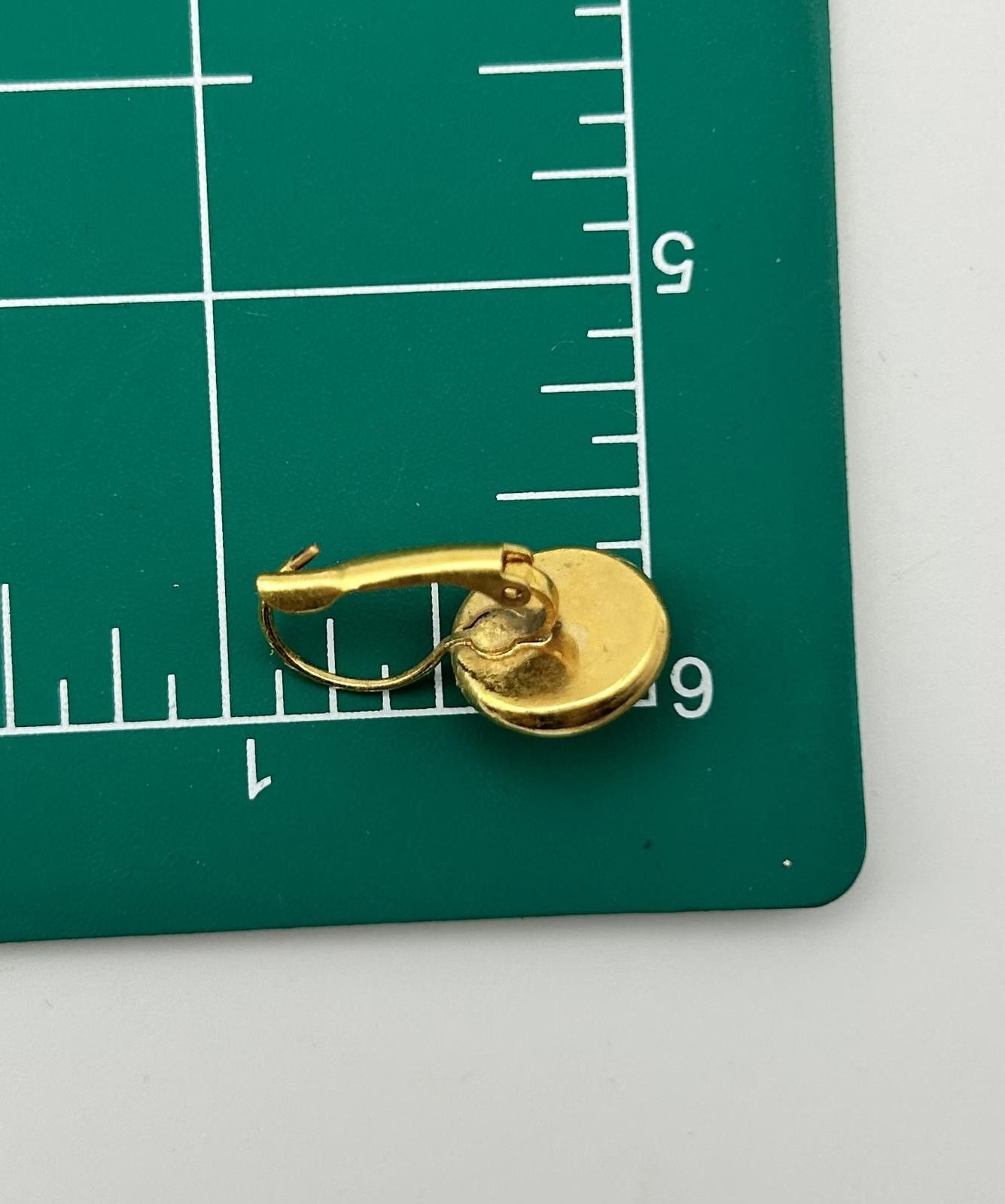 Designer Vintage Gold Dangle Earrings – Unisex Streetwear Accessory Size ONE SIZE - 4 Thumbnail