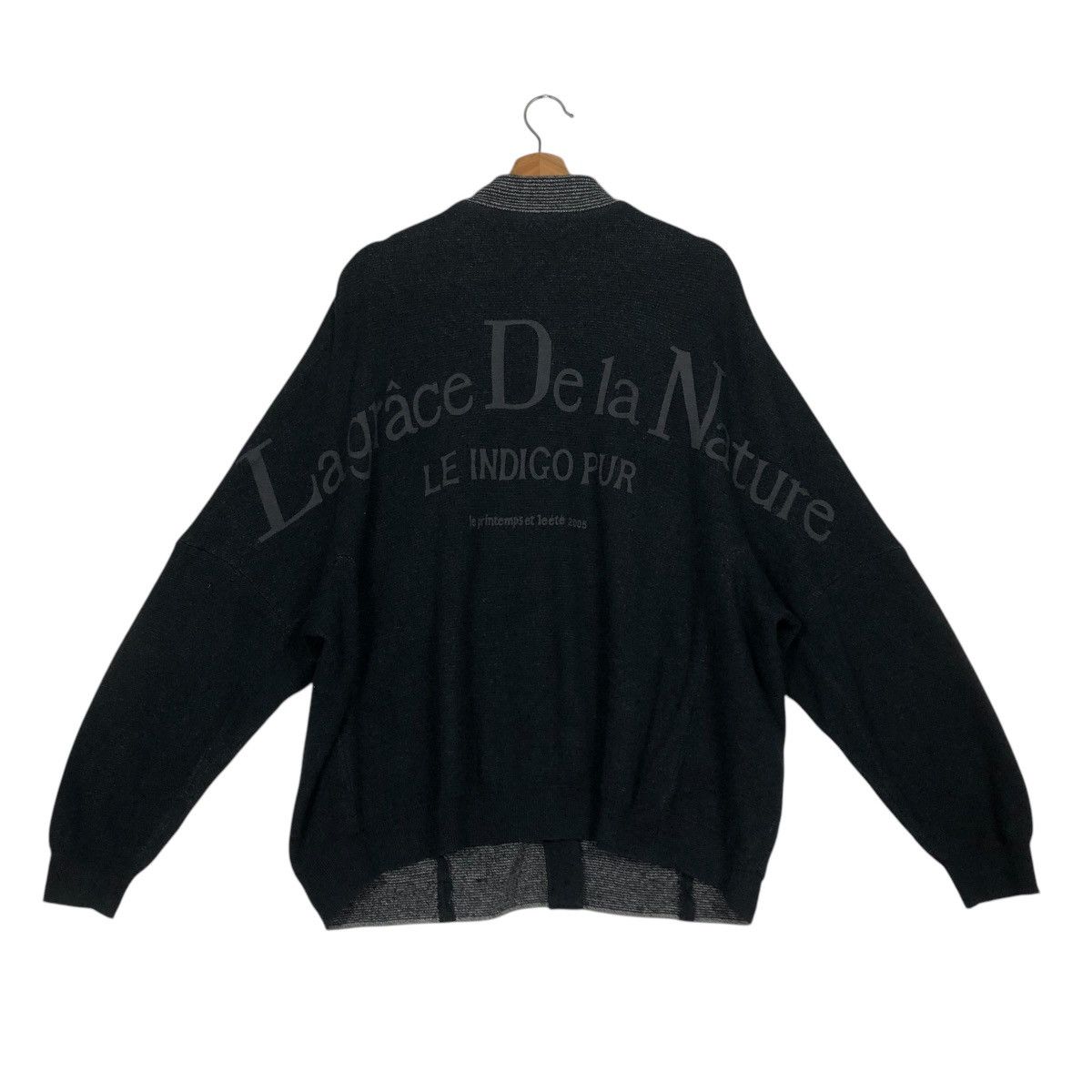 Japanese Brand 🔥VINTAGE BOMBER JACKET LE INDIGO PUR ISSEY MIYAKE Size US M / EU 48-50 / 2 - 13 Thumbnail