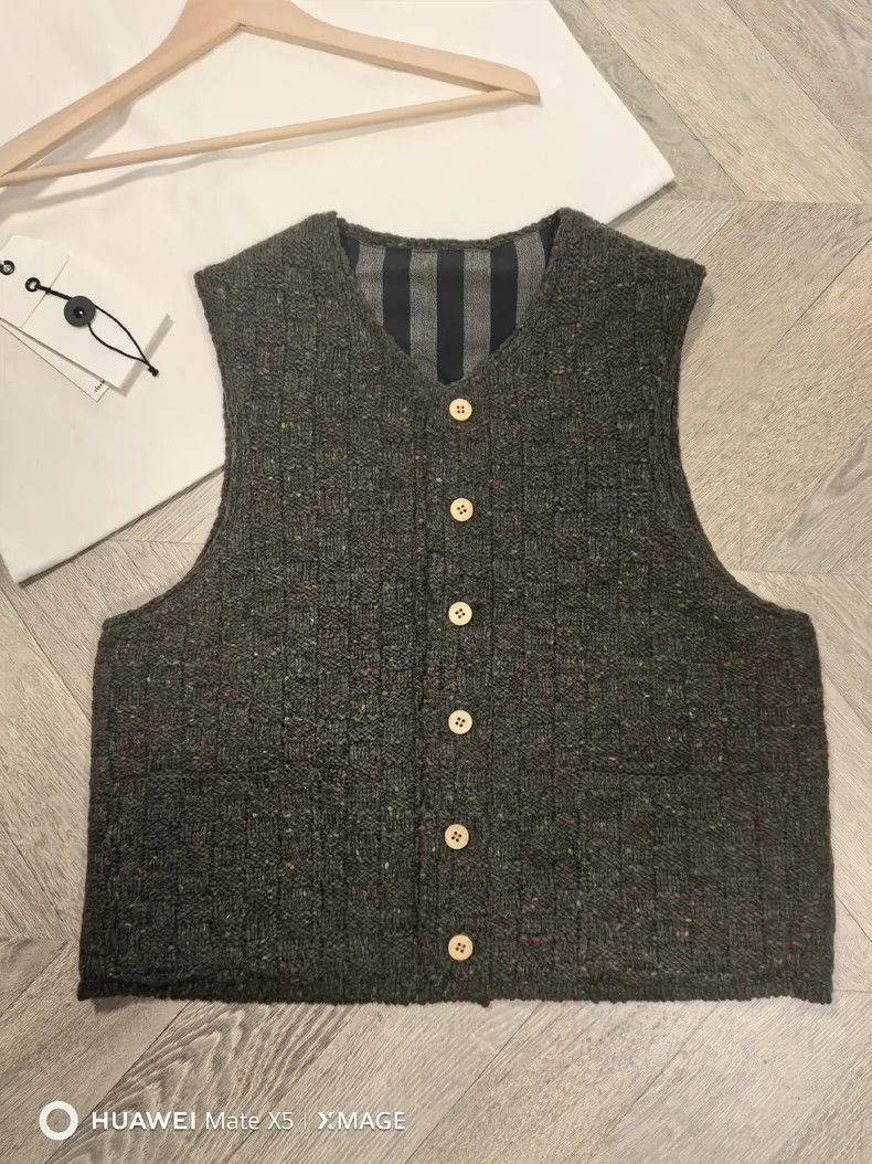 Visvim Visvim Liner Vest Contrary Dept size3 Khaki | Grailed