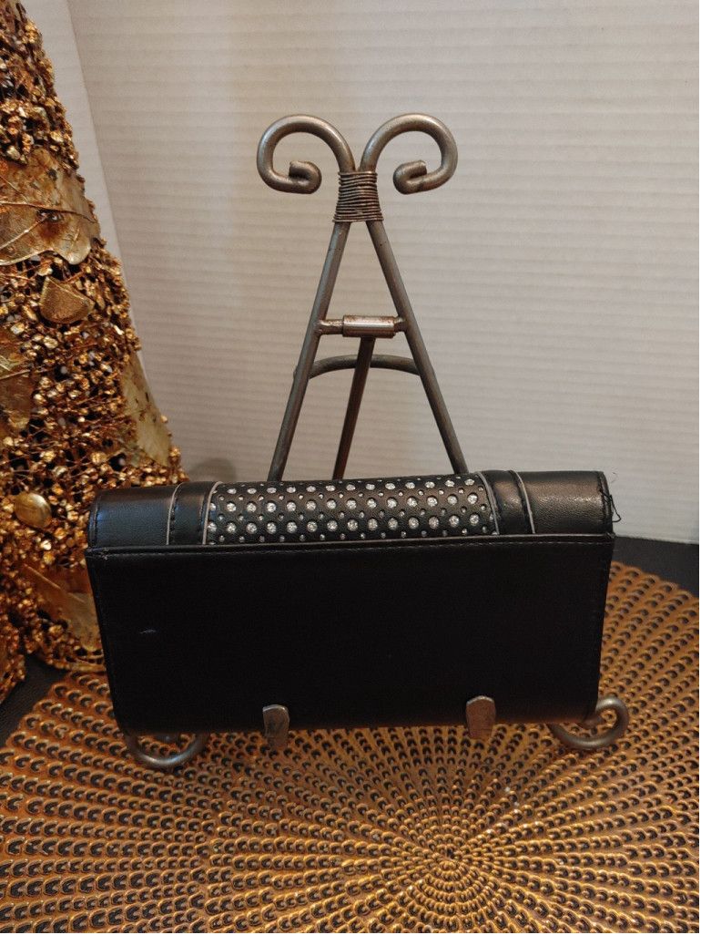 Other Sparkling Studded Tri Fold Wallet Size ONE SIZE - 4 Thumbnail