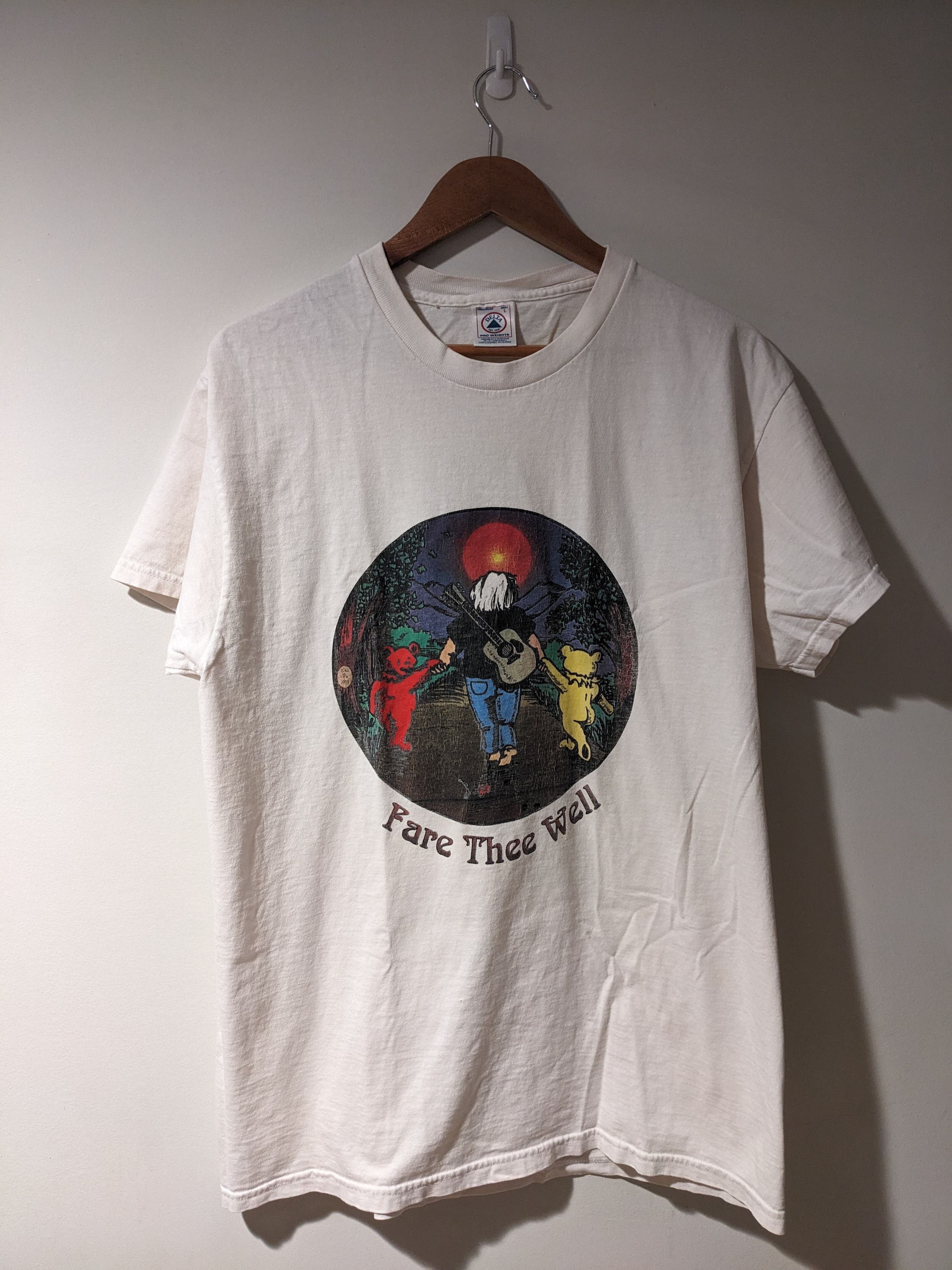 Grateful Dead × Vintage Vintage 90s Grateful Dead Fare Thee Well Tour Large T-Shirt Size US L / EU 52-54 / 3 - 1 Thumbnail