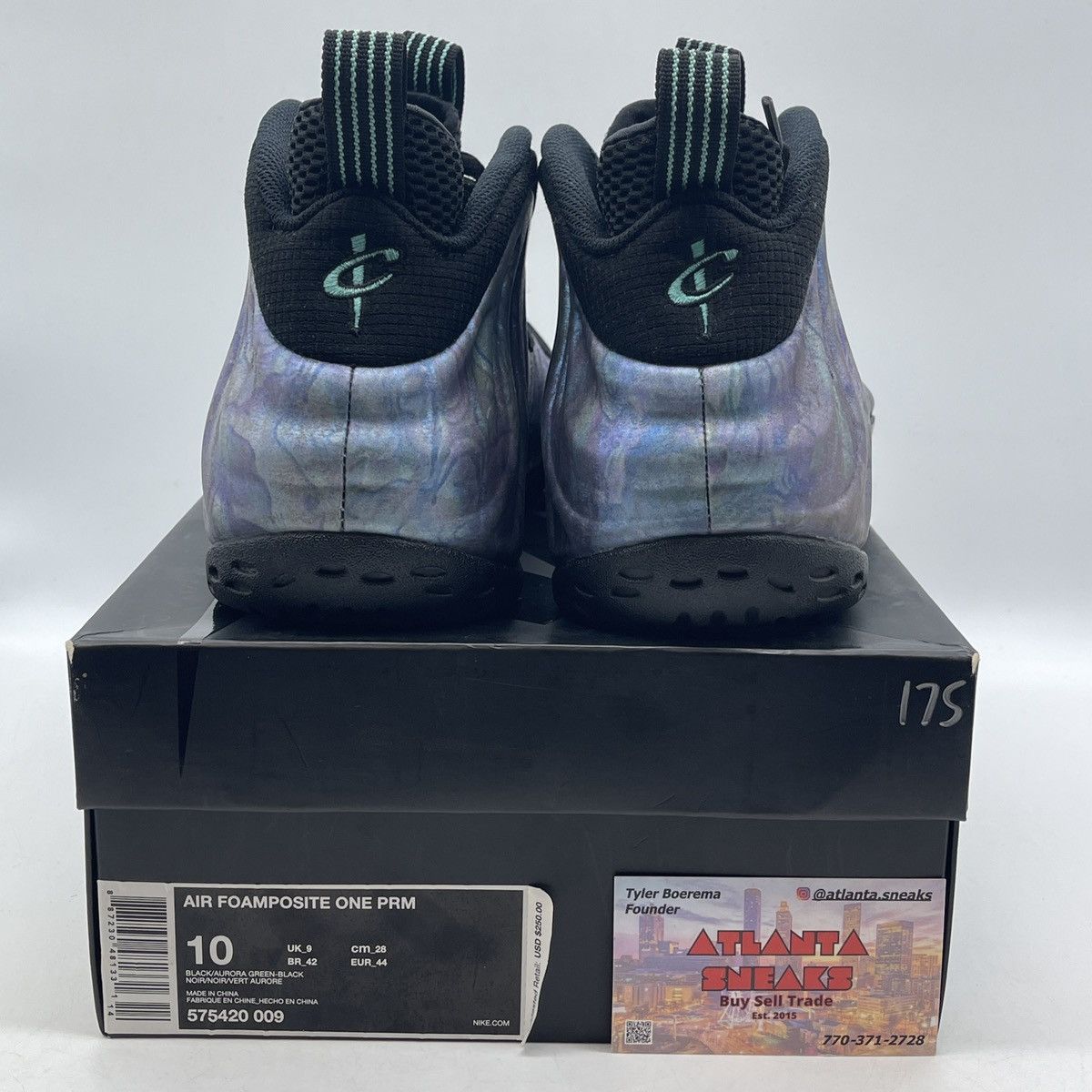 Nike Air foamposite one abalone Size US 10 / EU 43 - 3 Thumbnail