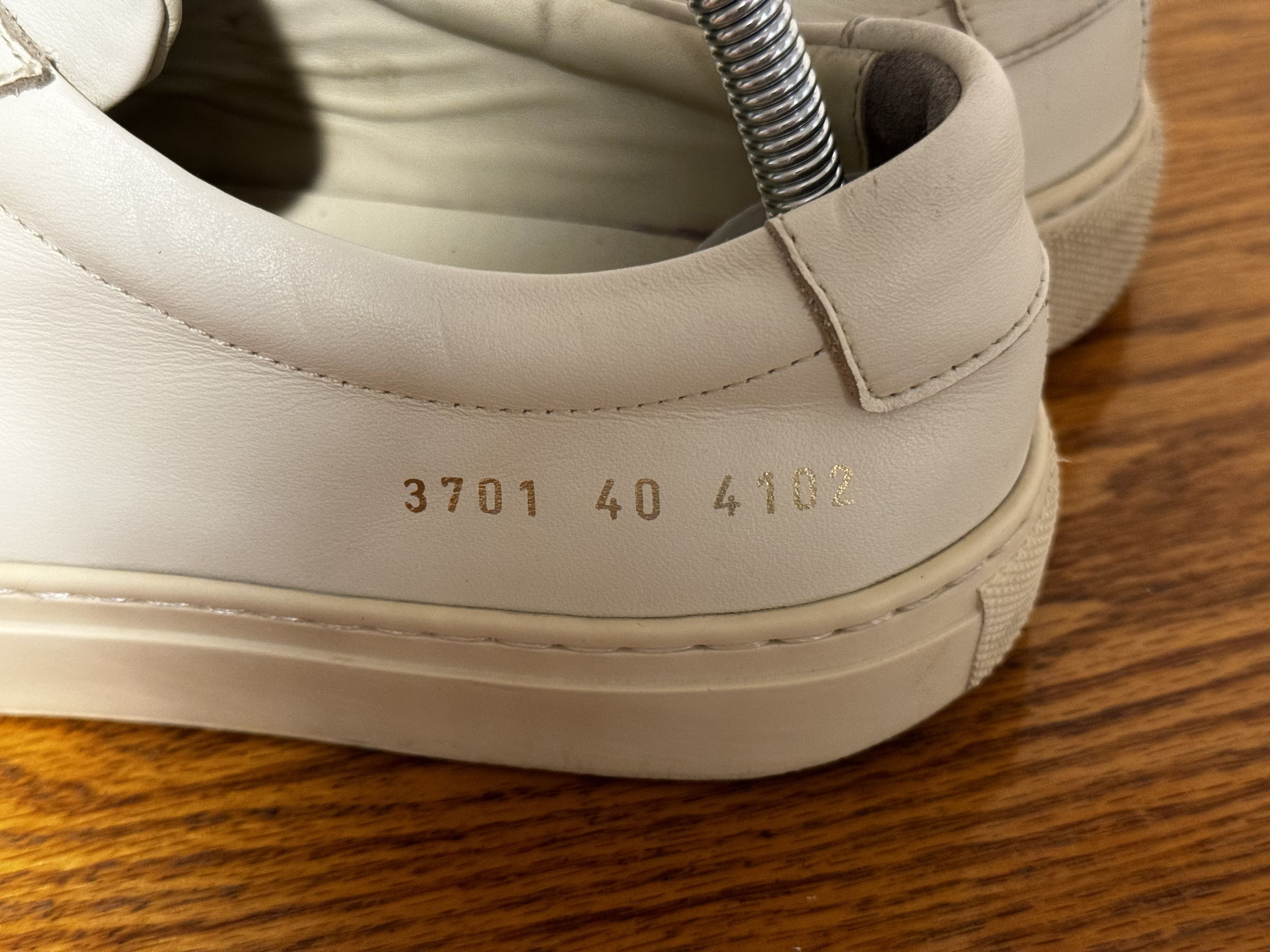 Common Projects Leather Achilles Low Size US 7 / EU 40 - 3 Thumbnail