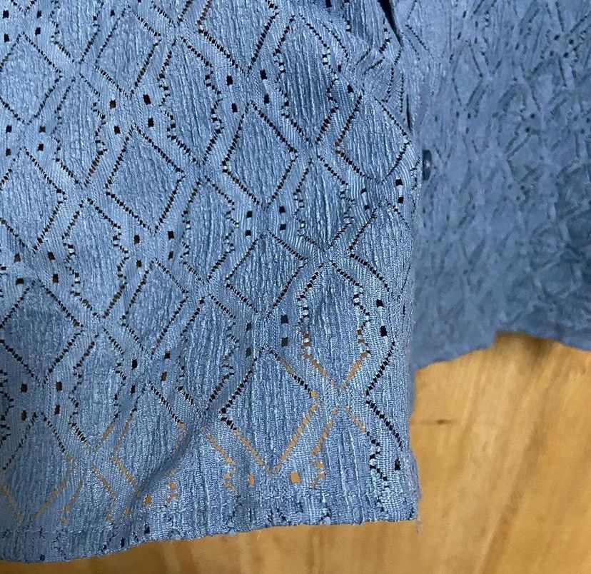 Vintage Vtg Lace Shirt Size US L / EU 52-54 / 3 - 4 Thumbnail