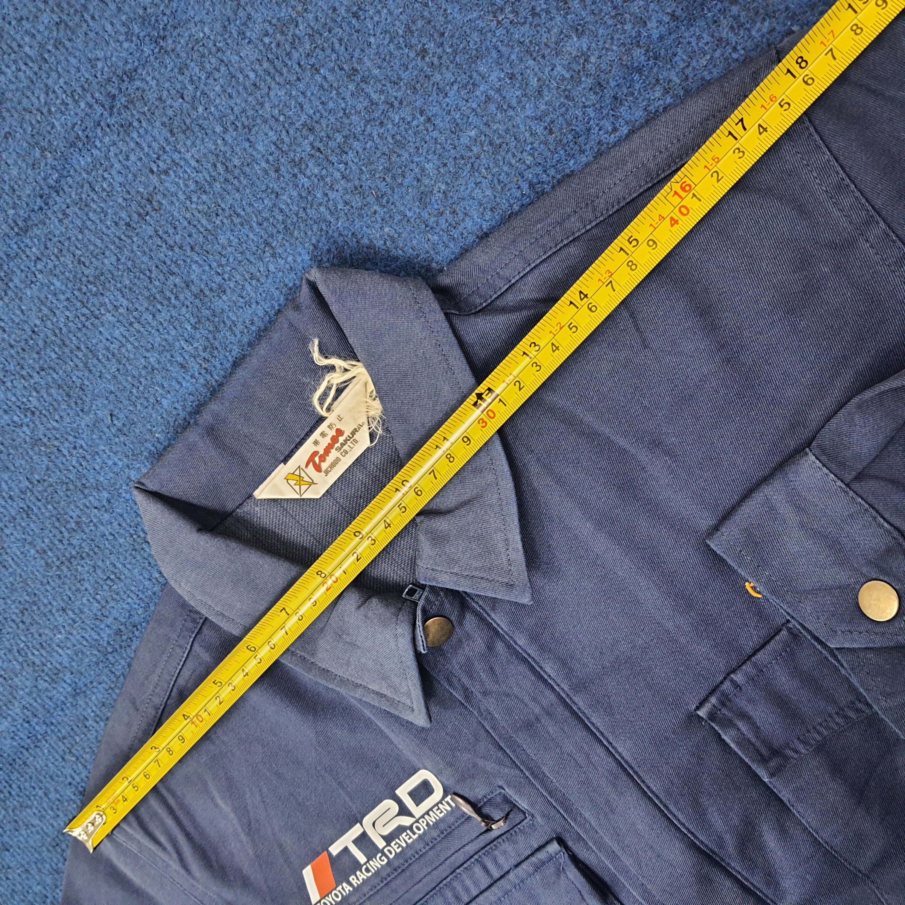 Japanese Brand Vintage TRD Toyota Racing Custom Logo Jacket C264N6 Size US M / EU 48-50 / 2 - 7 Thumbnail
