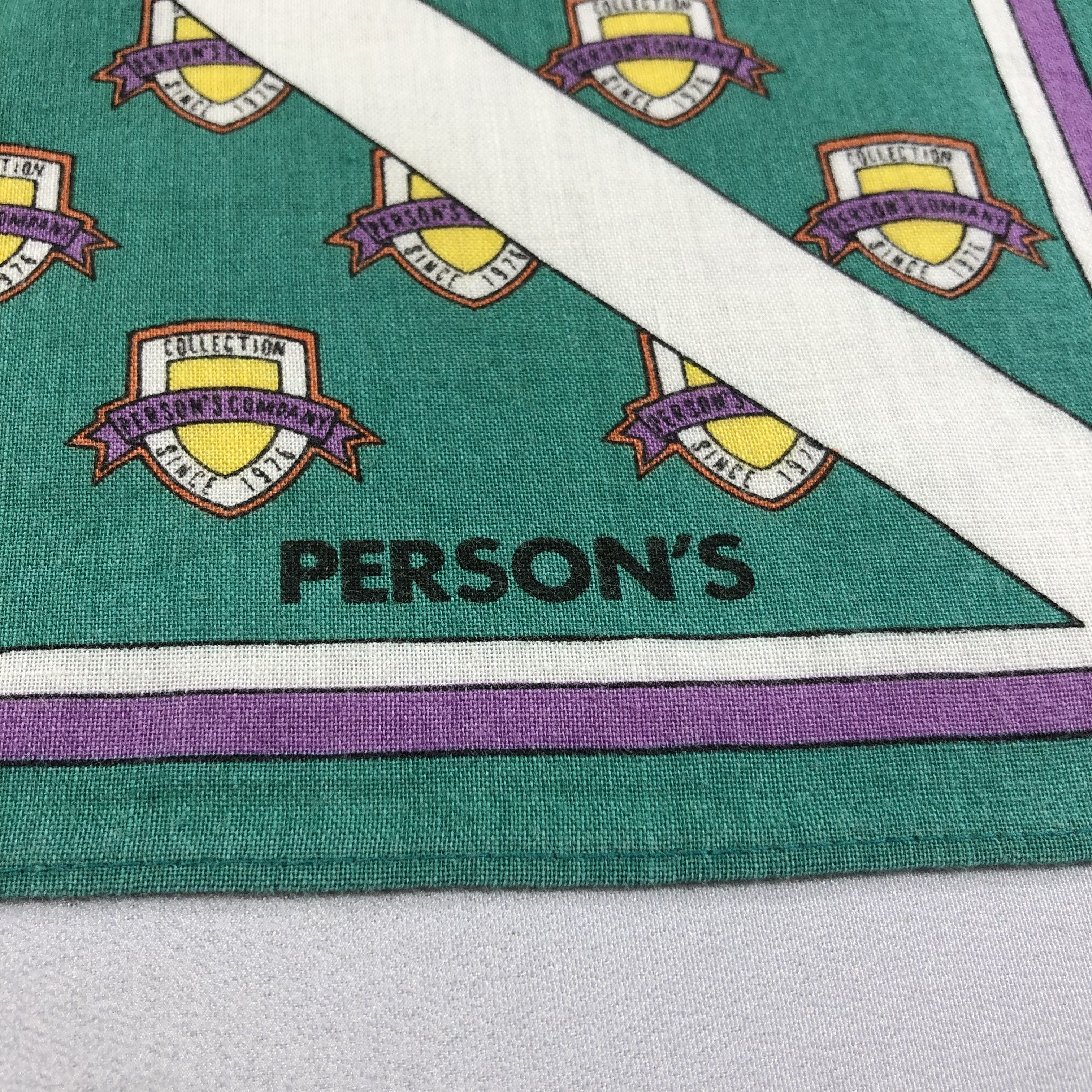 PERSON'S Person's Handkerchief Neckerchief Bandana H2185 Size ONE SIZE - 5 Thumbnail