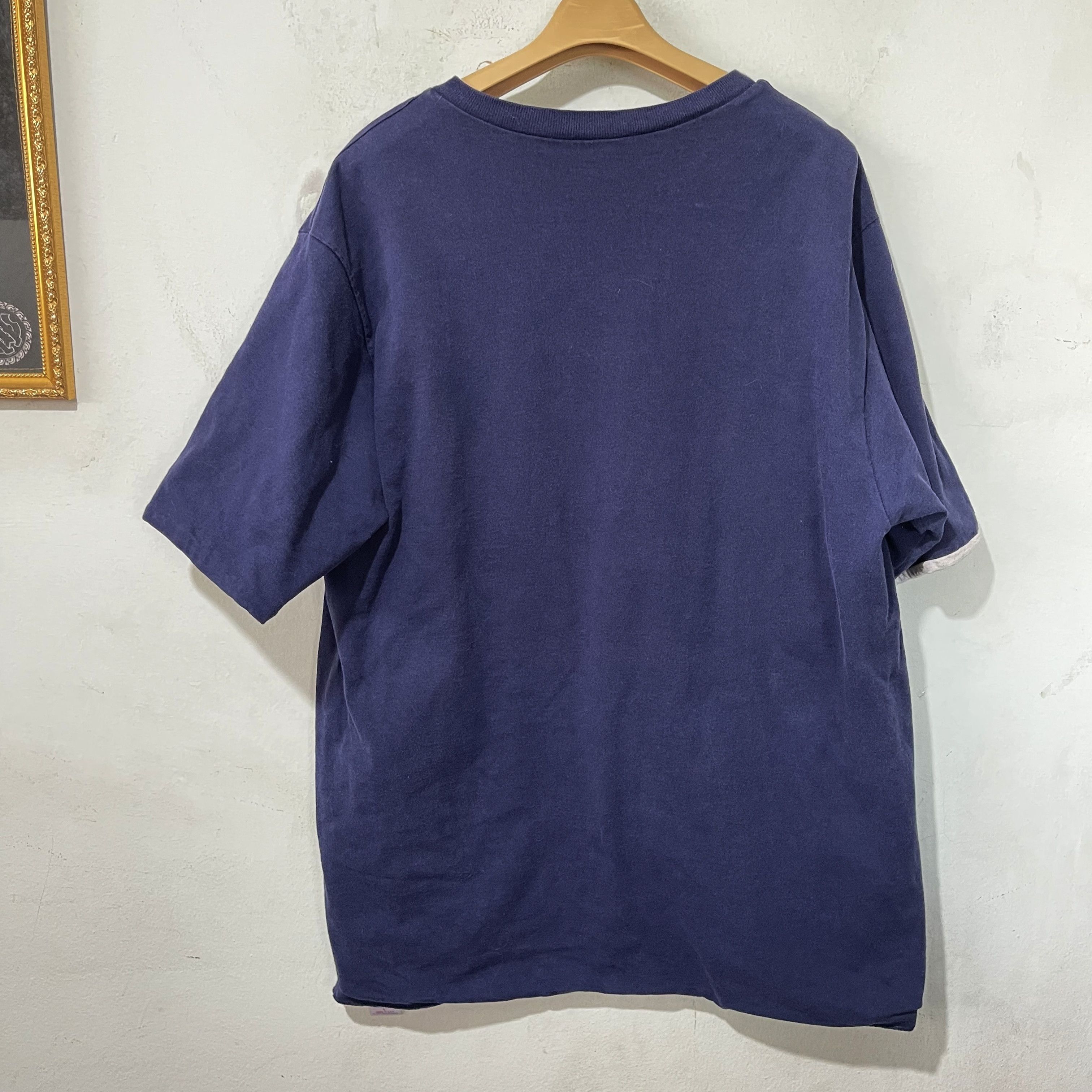 Russell Athletic Vintage 90s Russell Athletic Reversible T-Shirt Size US XL / EU 56 / 4 - 4 Thumbnail