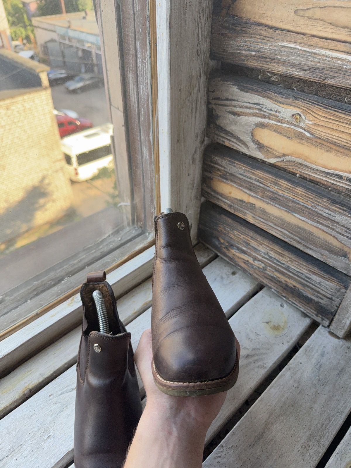 Panama Jack Vintage 00s Panama Jack Men’s Leather Chelsea Boots Brown Size US 5.5 / IT 35.5 - 12 Thumbnail