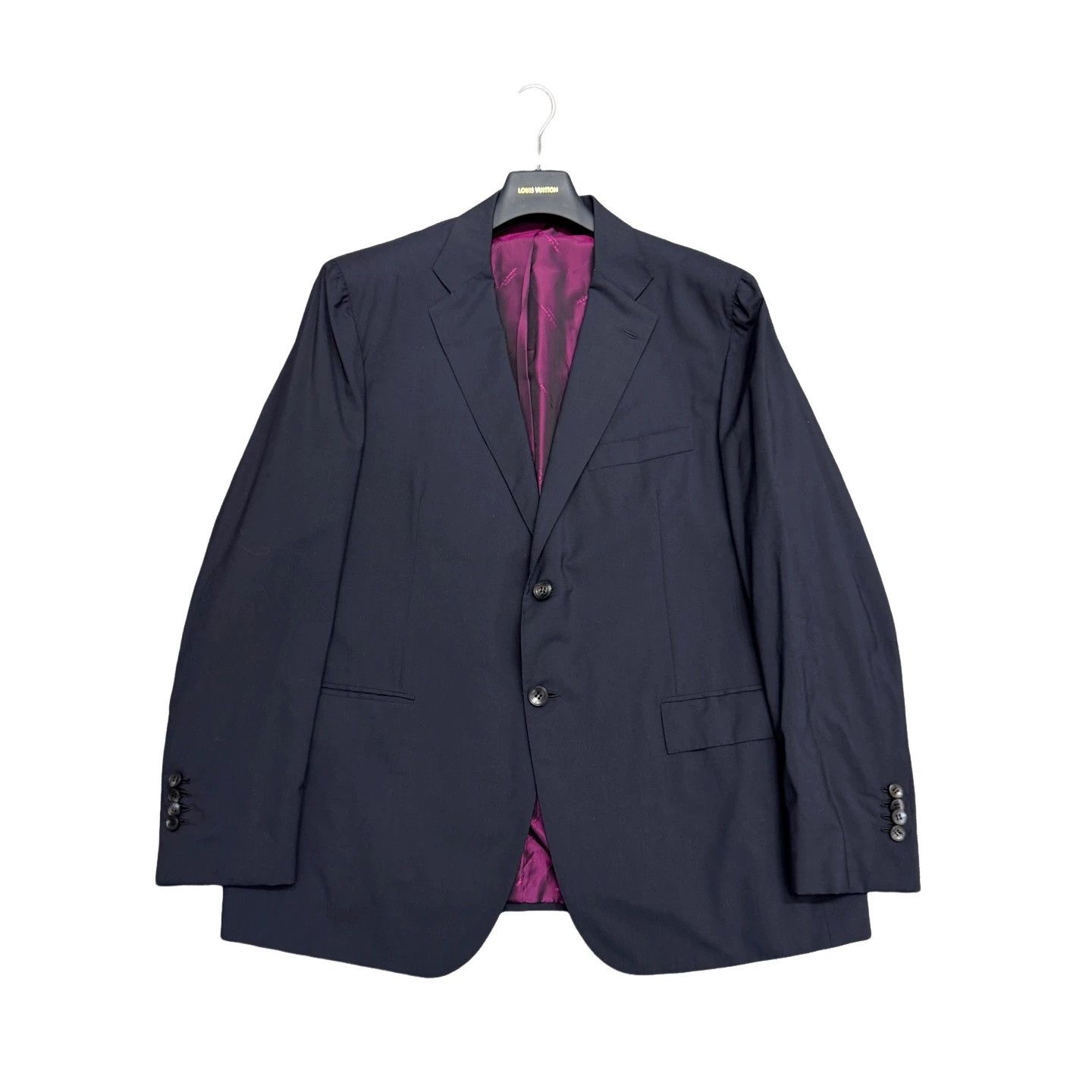 Kiton Kiton Diamante Blue Wool Blazer Size 46R Size 46R - 1 Thumbnail