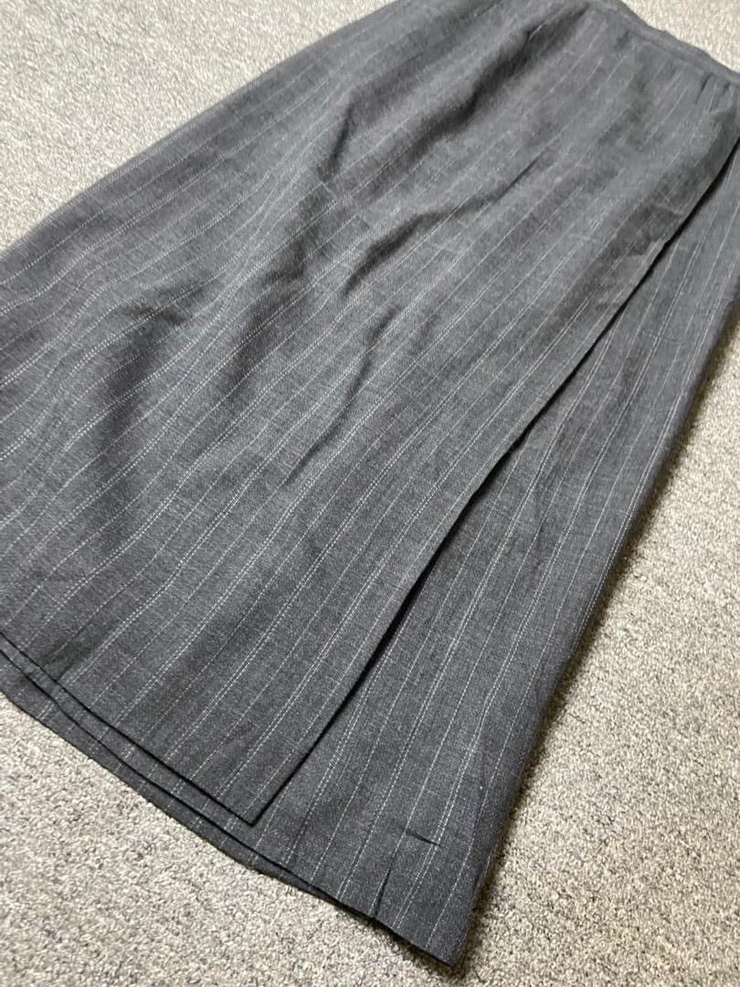 Burberry Burberrys Stripes Wrap-Style Skirt (177) Size 24" / US 00 / IT 34 - 10 Thumbnail
