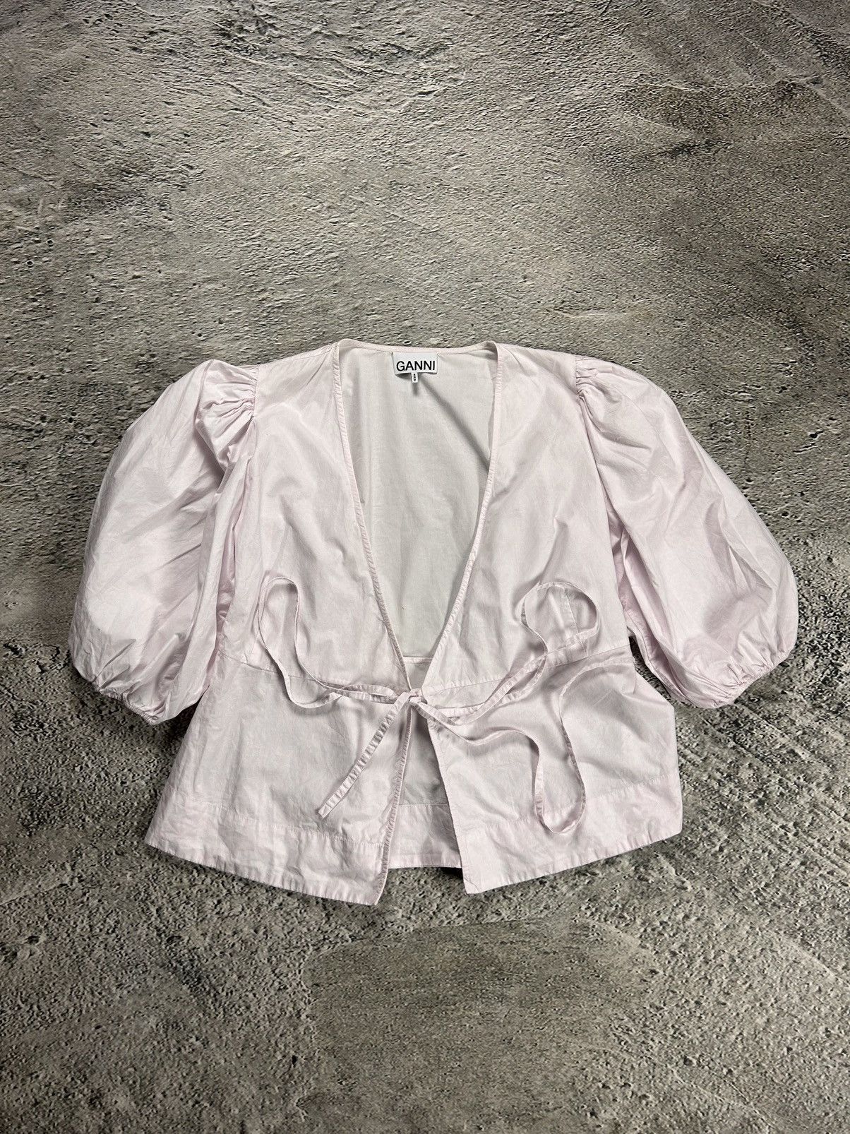 Ganni Ganni shirt button-up pink Size XS / US 0-2 / IT 36-38 - 1 Thumbnail