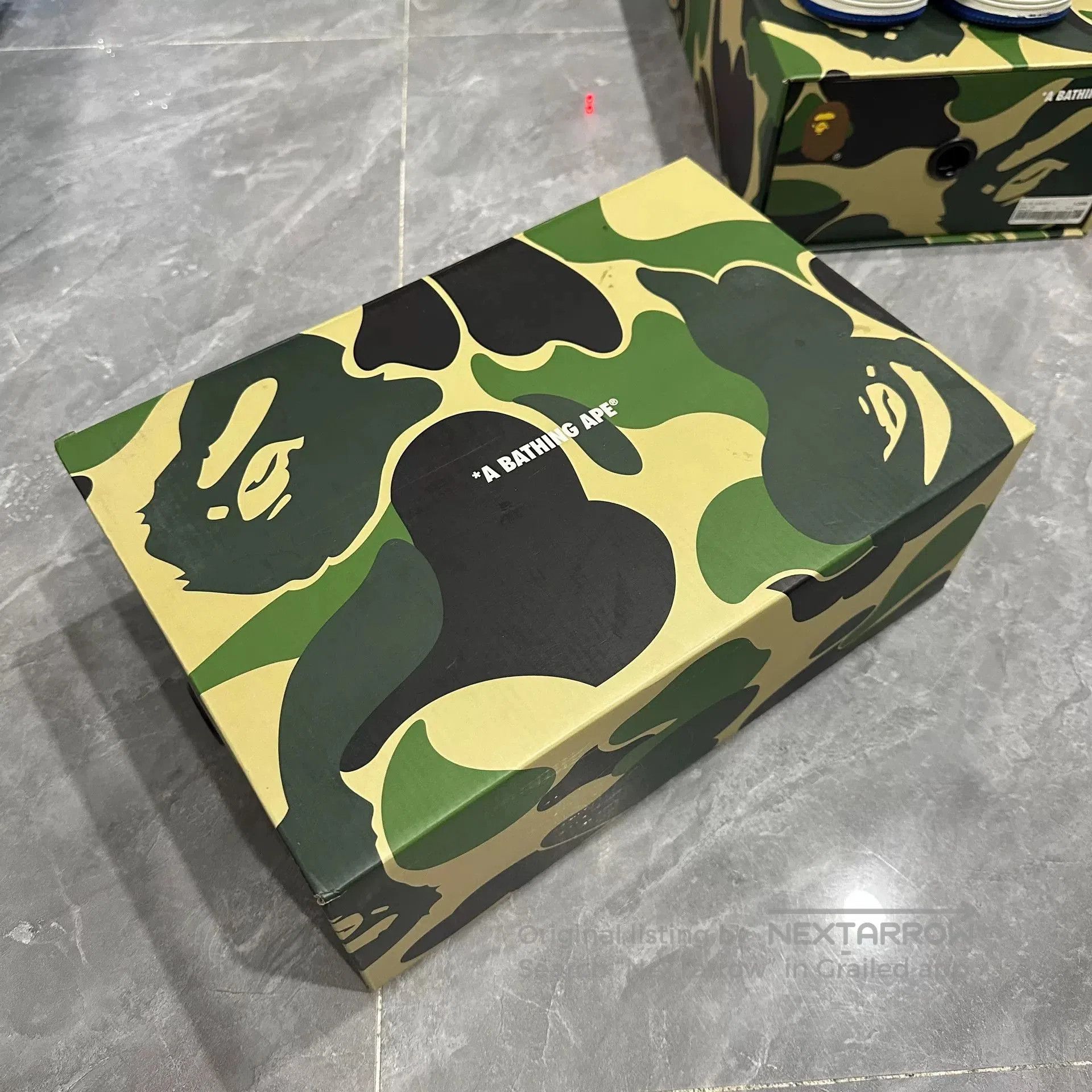 Bape BAPE STA Bapesta White Gray Sneakers. Size US 10 / EU 43 - 8 Thumbnail
