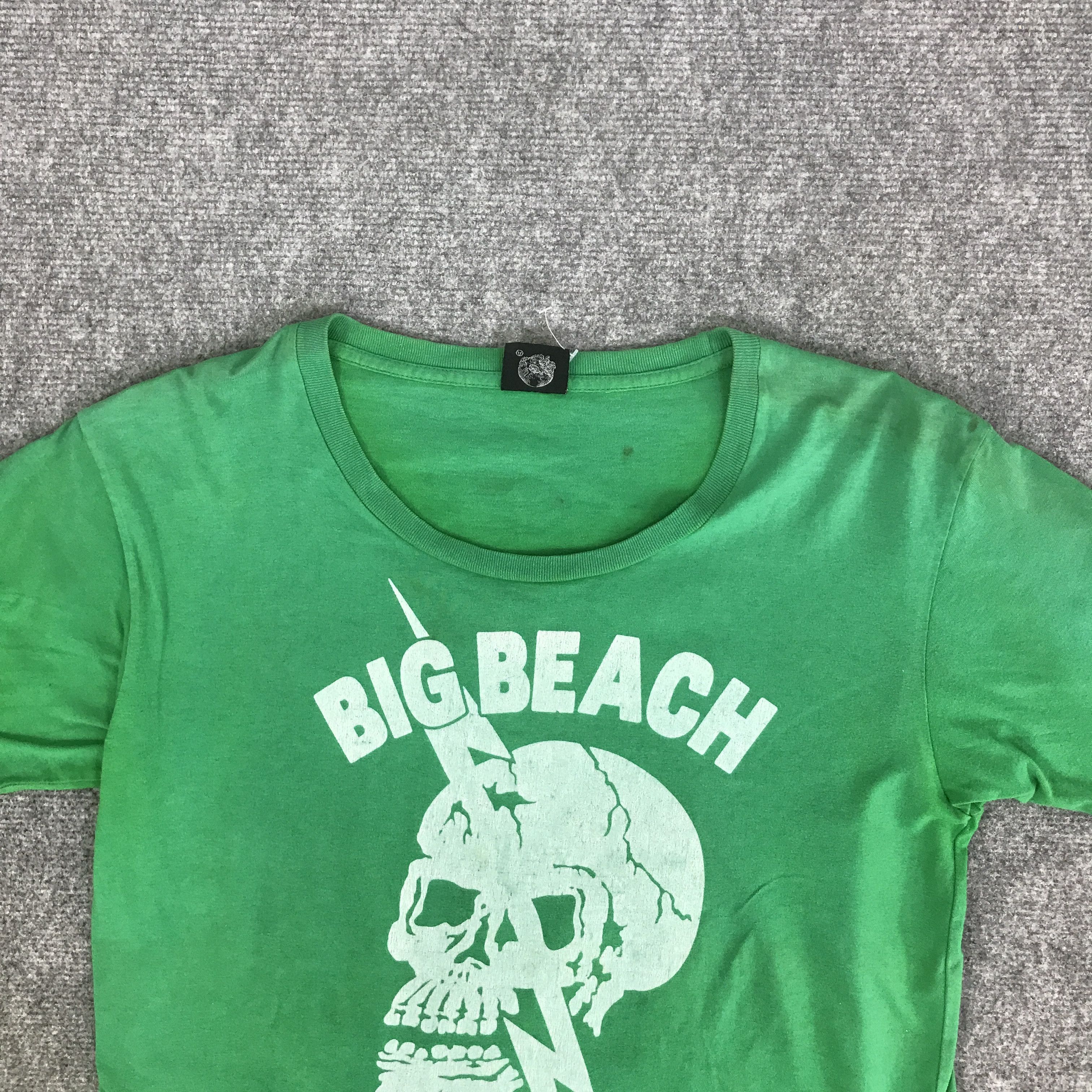 Japanese Brand RNA X SKULL BIG BEACH T-SHIRT K117B8 Size US M / EU 48-50 / 2 - 2 Thumbnail