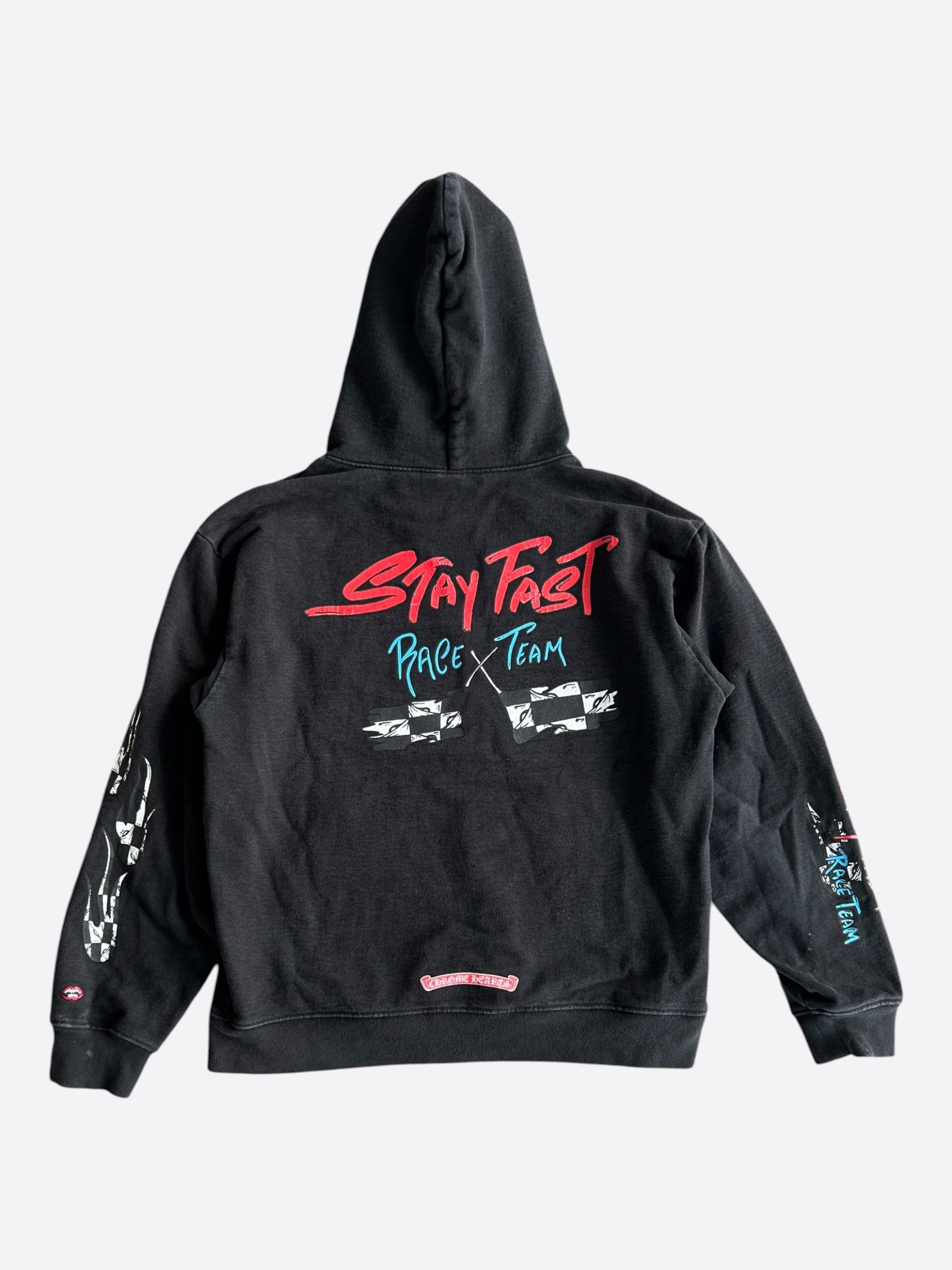 Chrome Hearts Chrome Hearts Matty Boy Black Stay Fast Hoodie Size US L / EU 52-54 / 3 - 2 Thumbnail