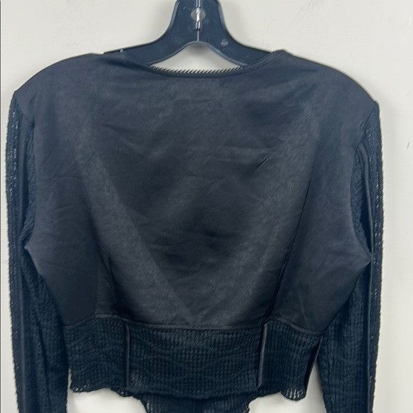 Guizio NEW SSENSE GUIZIO Swirl Archangel Top in Black Top XXL Size XXL / US 16-18 / IT 52-54 - 11 Thumbnail