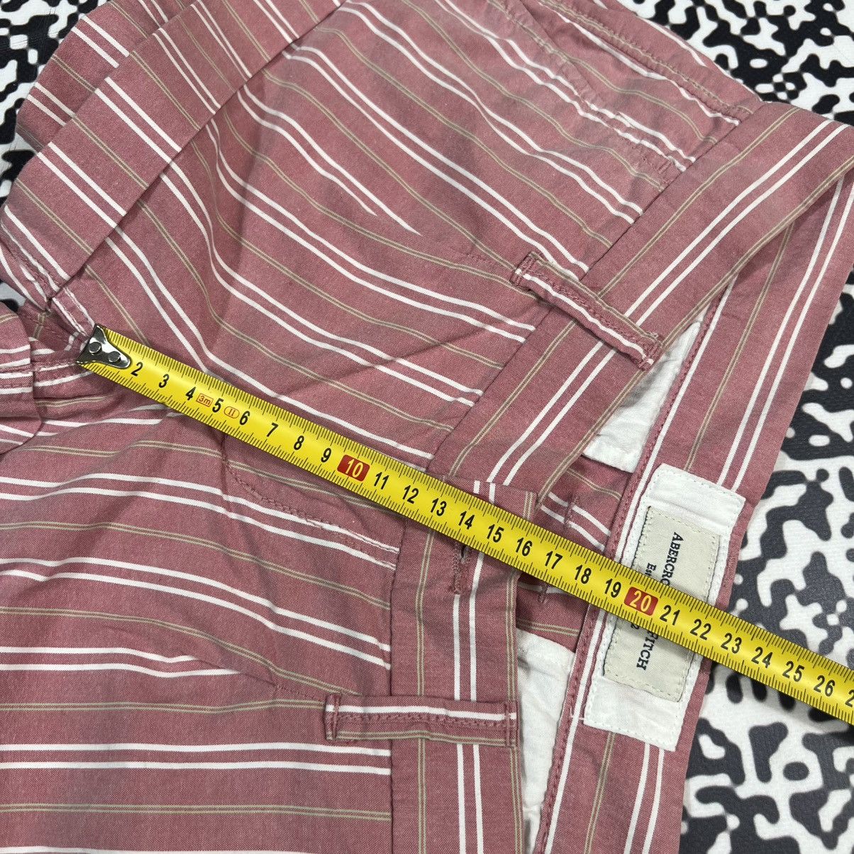 Abercrombie & Fitch Vintage Y2K Abercrombie Fitch Sexy Style Striped Mini Shorts Size 25" / US 0 / IT 36 - 21 Thumbnail