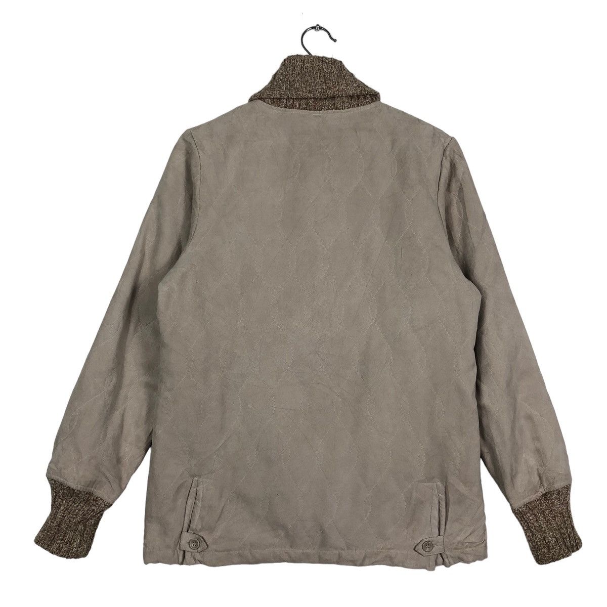 Japanese Brand 🔥Beaux-Arts Quilted Jacket Mink Fur Collar Size US L / EU 52-54 / 3 - 8 Thumbnail