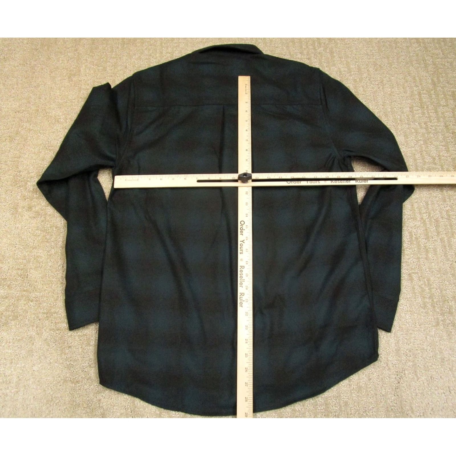 Vintage Dixxon Flannel Shirt Men M Green Black Forest Edition Shadow Plaid NWT Size US M / EU 48-50 / 2 - 4 Thumbnail
