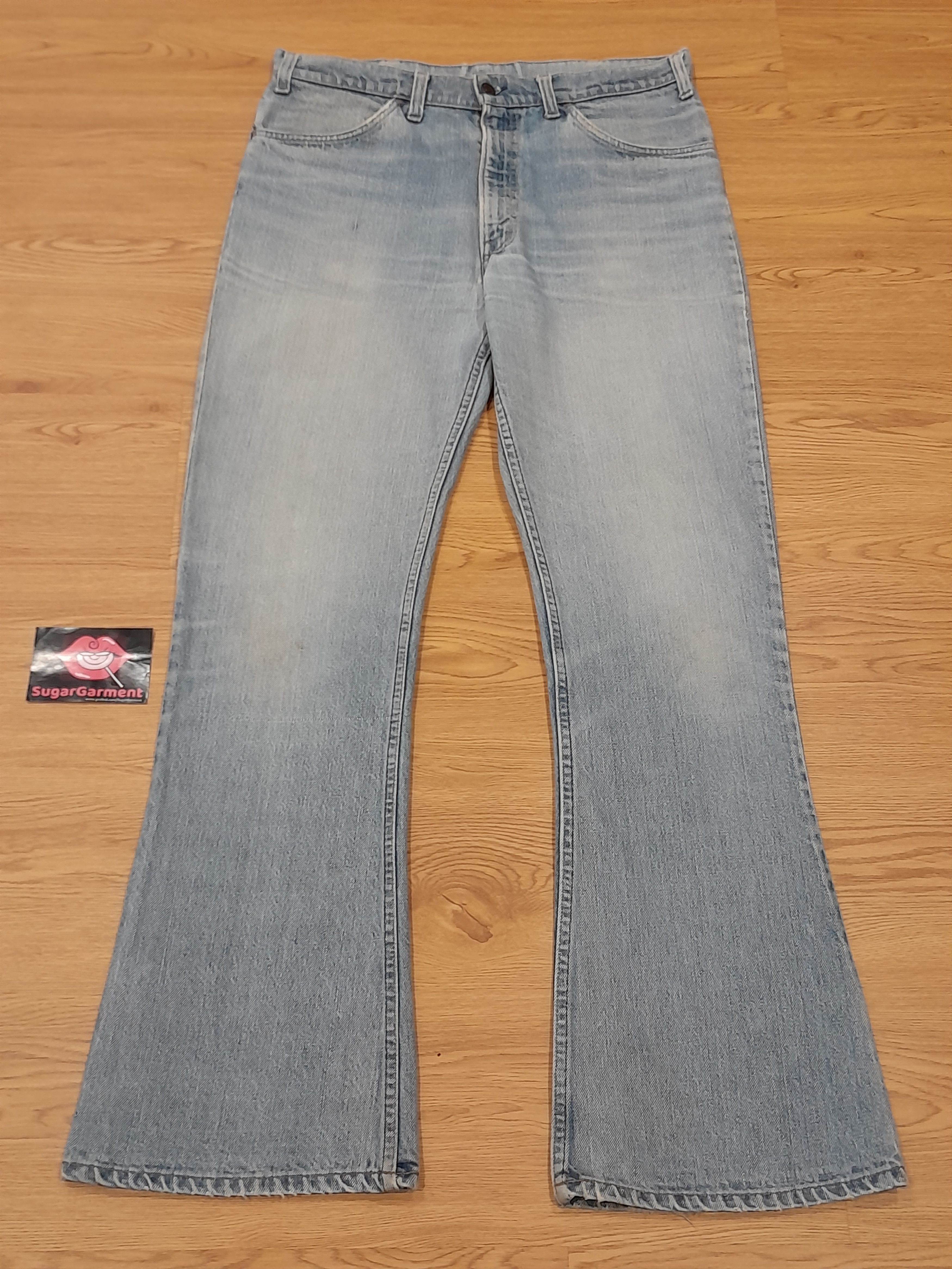 Levis 646 Bell Bottom Flare Bootcut TALON Orange Tab Jeans