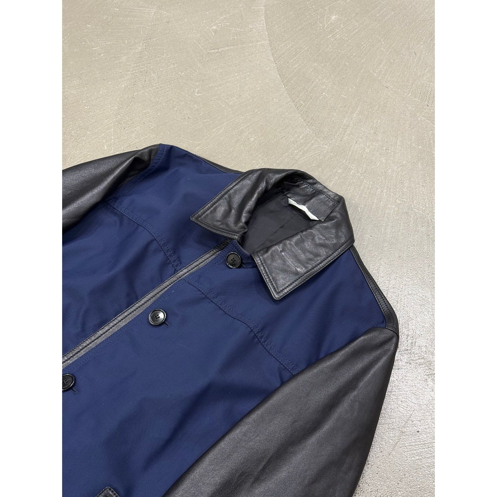 Dior 2010s Dior hybrid varsity leather jacket Size US L / EU 52-54 / 3 - 6 Thumbnail