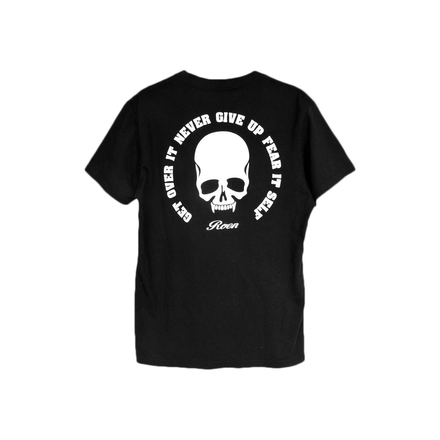トップス Roen 00s skull message border tee Japanese Brand × Roen Rat Roen Skull Swarovski Tie Dye T-Shirt