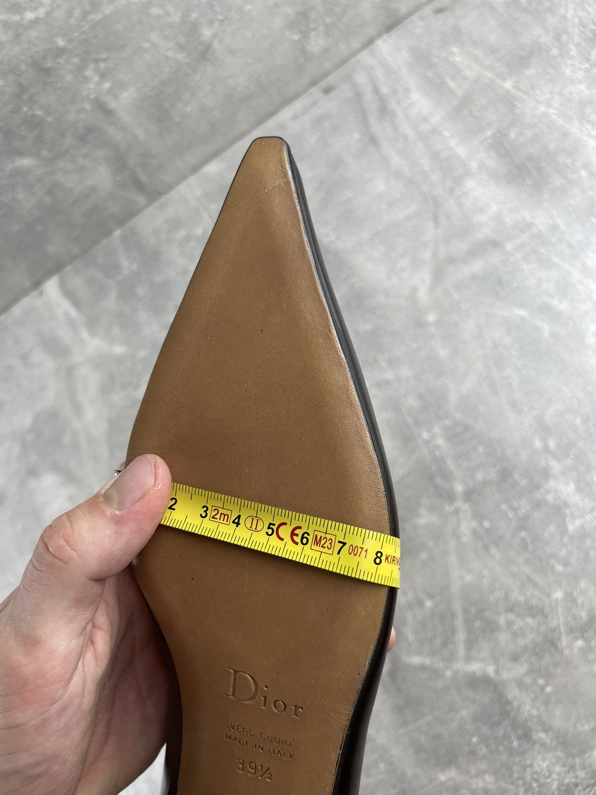 Christian Dior Monsieur Christian Dior Galliano 00s Leather Logo Pumps Heels Shoes Size US 9.5 / IT 39.5 - 12 Thumbnail