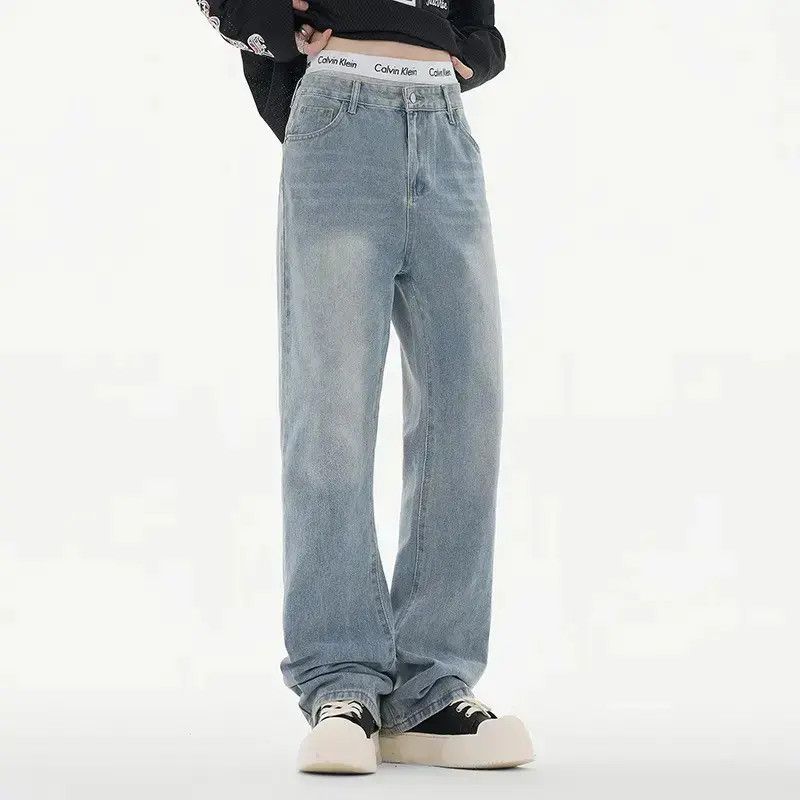 Japanese Brand Retro loose casual micro flared jeans Size US 32 / EU 48 - 3 Thumbnail
