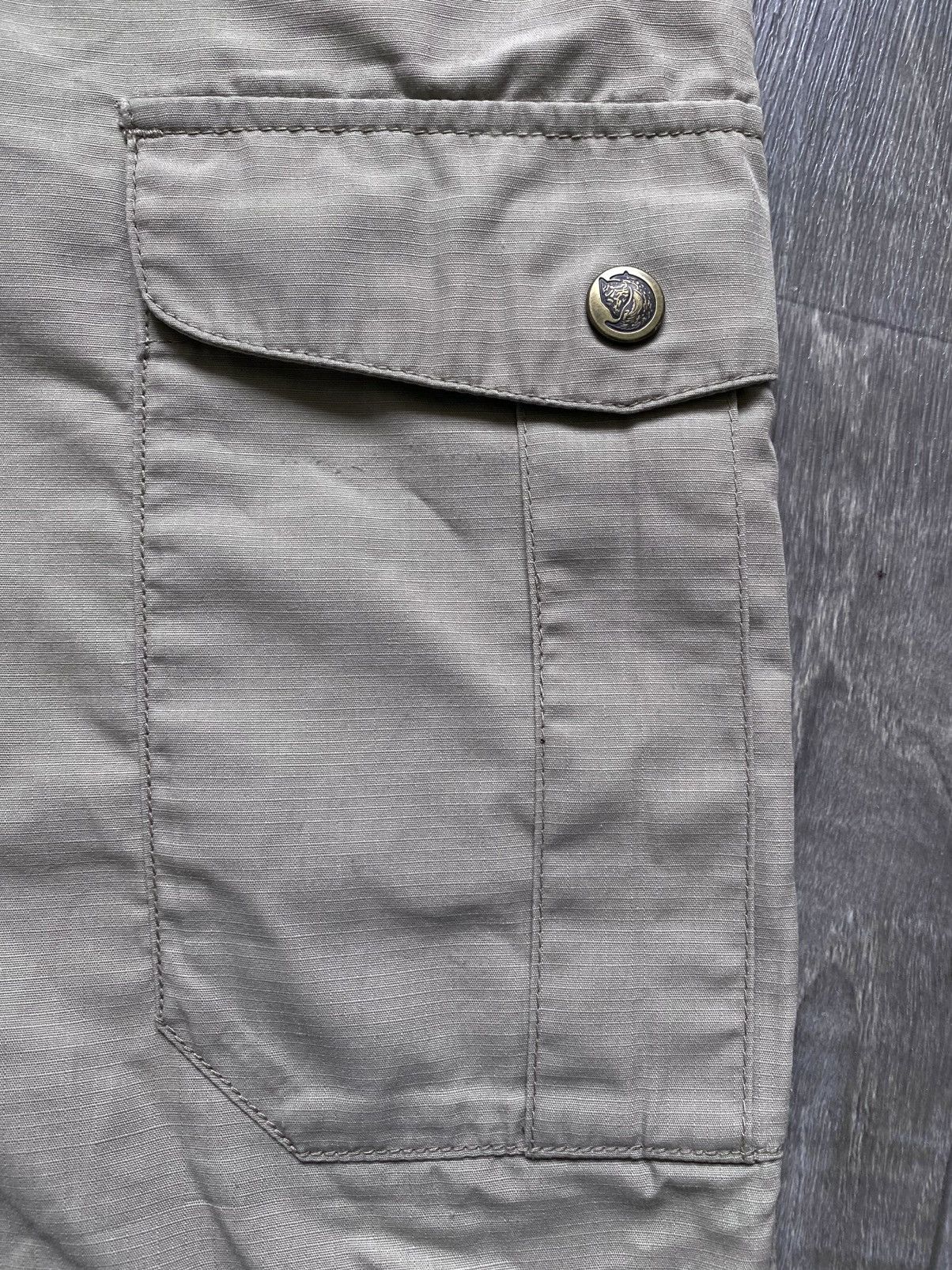 Fjallraven Fjallraven G-1000 Durban Cargo Combat Waterproof Wax Shorts Size US 34 / EU 50 - 5 Thumbnail