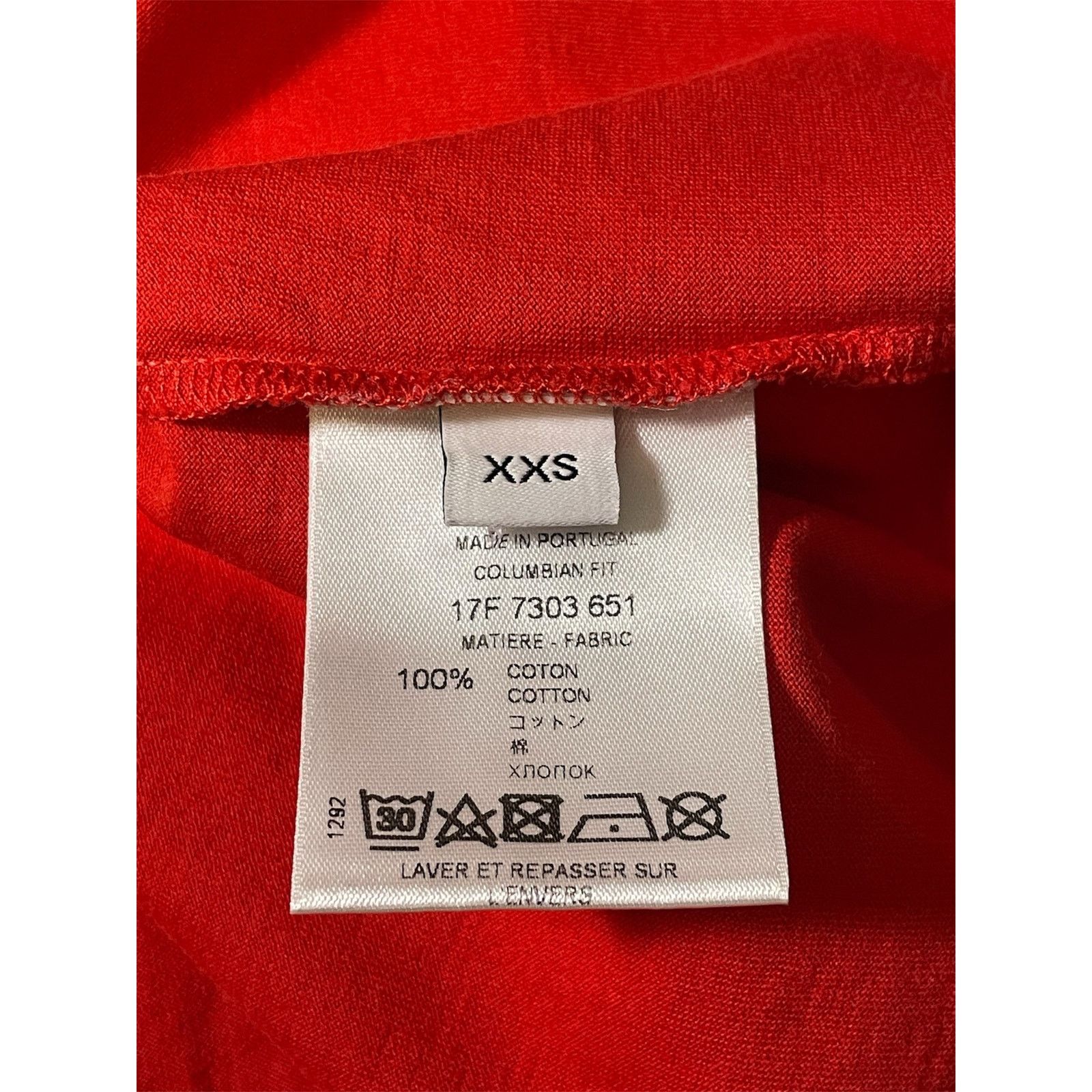 Givenchy Givenchy Paris Stars and Stripe Print Red T-Shirt Men XXS Size US XS / EU 42 / 0 - 7 Thumbnail
