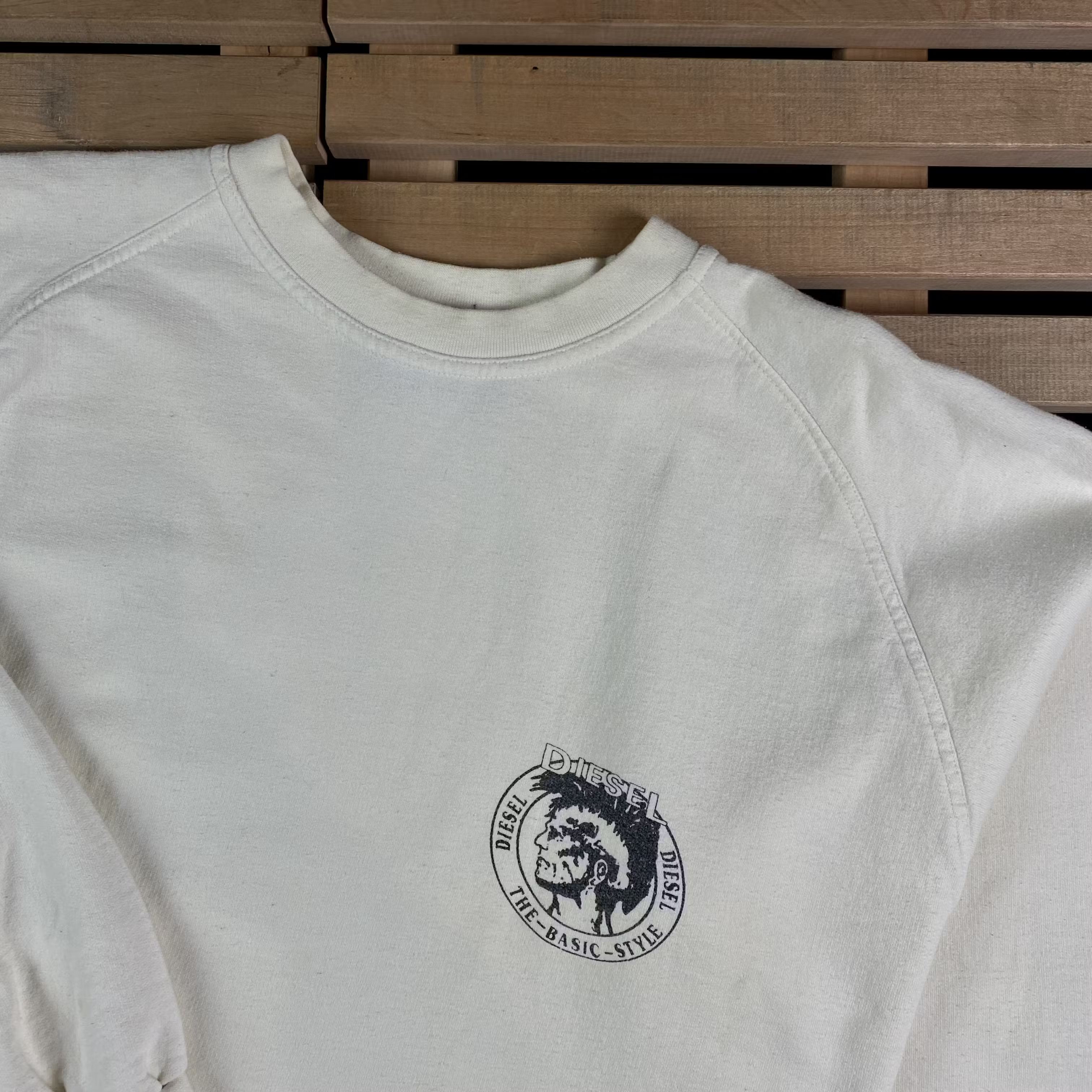 Diesel × Vintage Mens Sweatshirt Diesel Vintage Big Print Size XL Size US XL / EU 56 / 4 - 2 Thumbnail