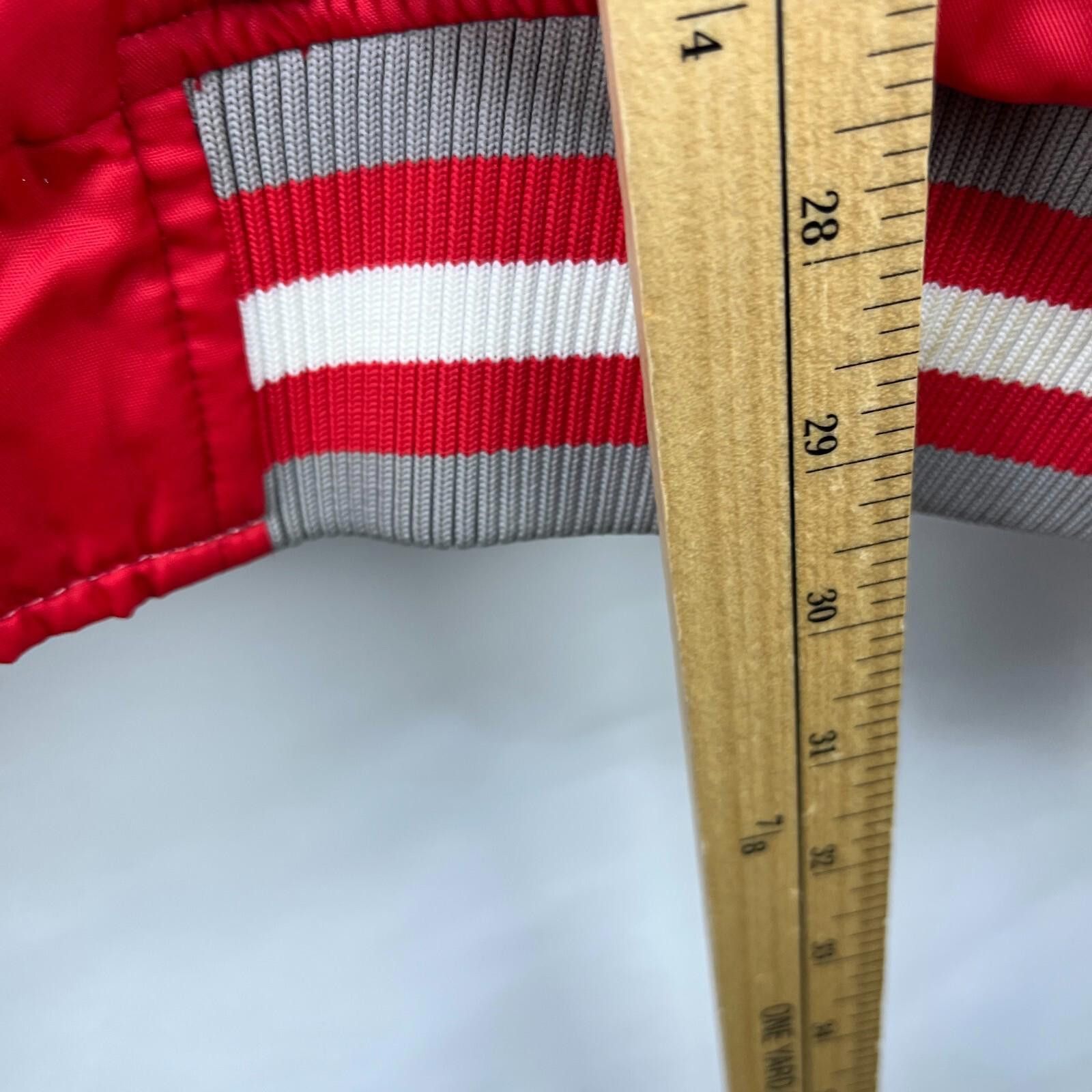 Other Vintage 00s Ohio State Buckeyes Varsity Bomber Jacket XL Size ONE SIZE - 8 Thumbnail
