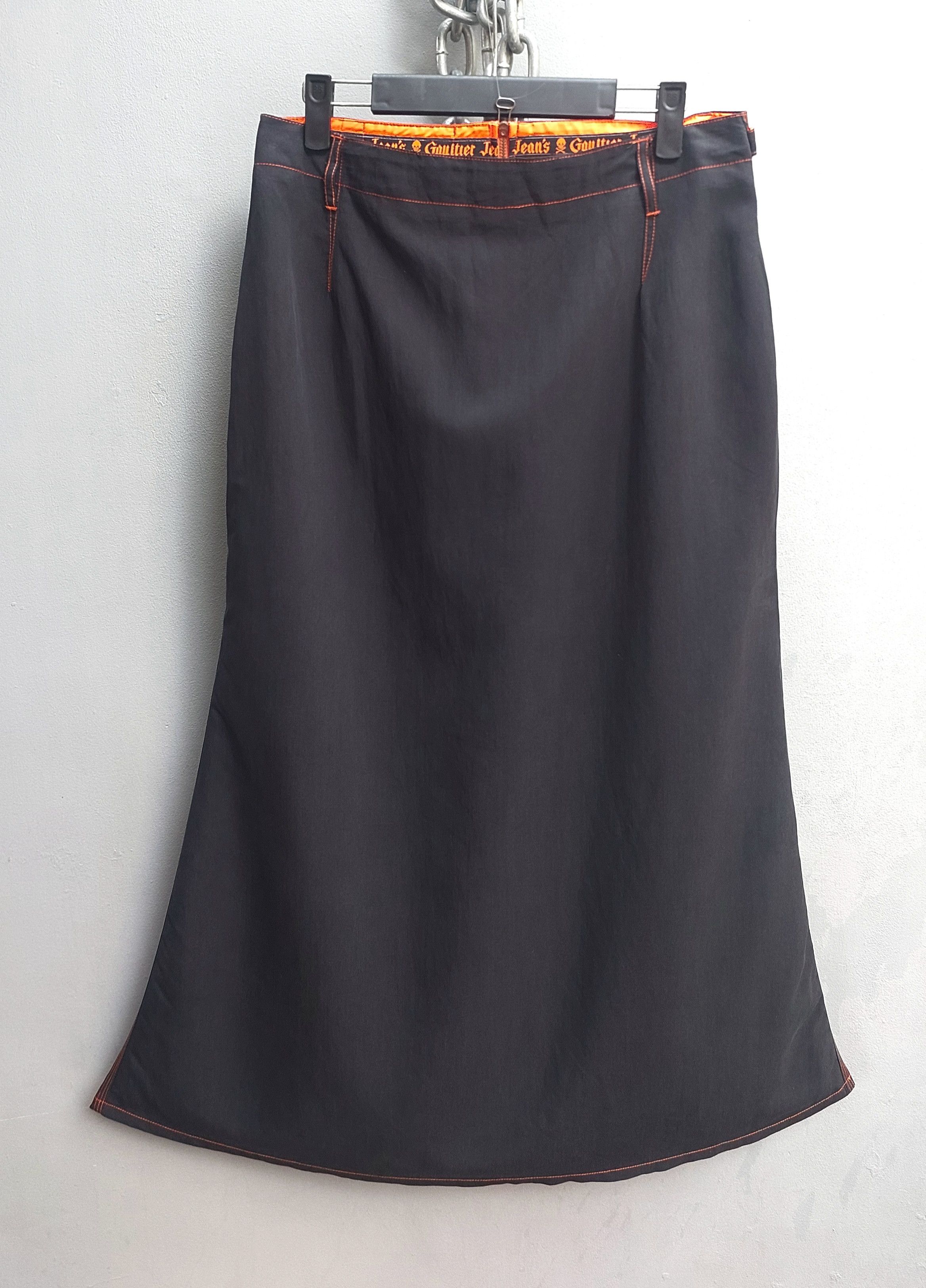 Jean Paul Gaultier Jean Paul Gaultier Vintage Contrast Stitch Skirt Size 32" / US 10 / IT 46 - 3 Thumbnail