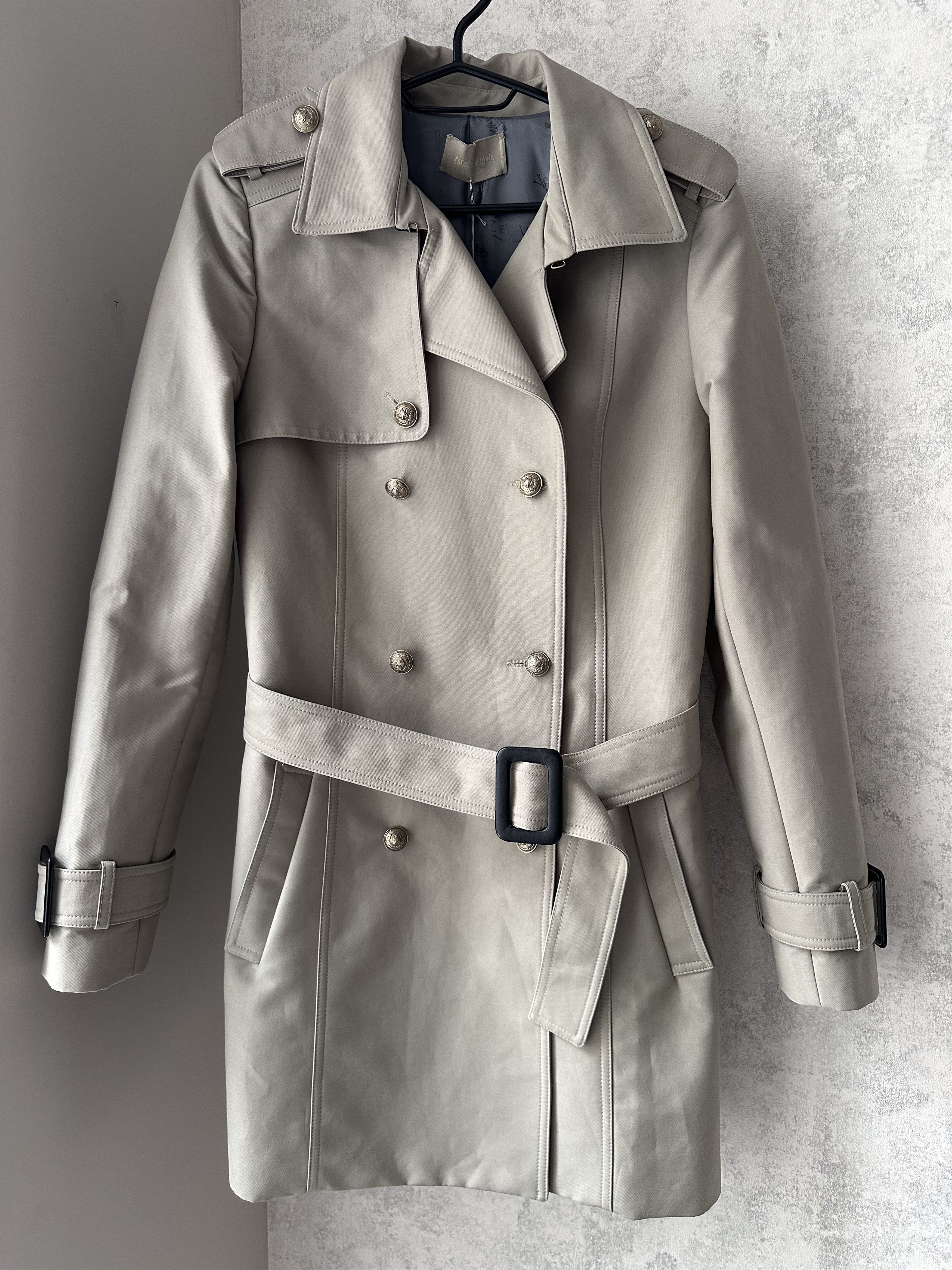 Zadig & Voltaire Zadig Voltaire trench coat jacket Size M / US 6-8 / IT 42-44 - 3 Thumbnail