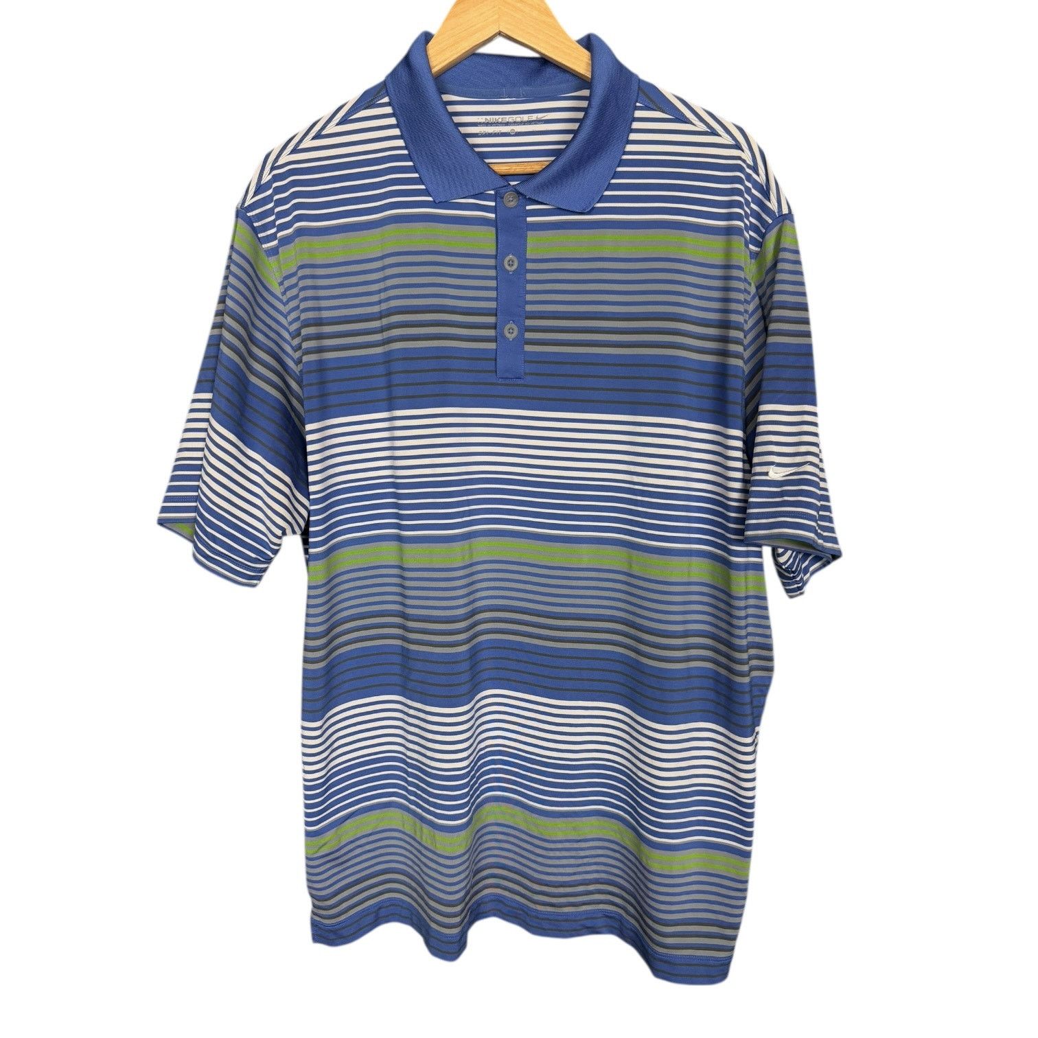 Nike Nike Golf Blue Dri-Fit Polo Shirt Athletic Workout Men's XL Size US XL / EU 56 / 4 - 1 Thumbnail