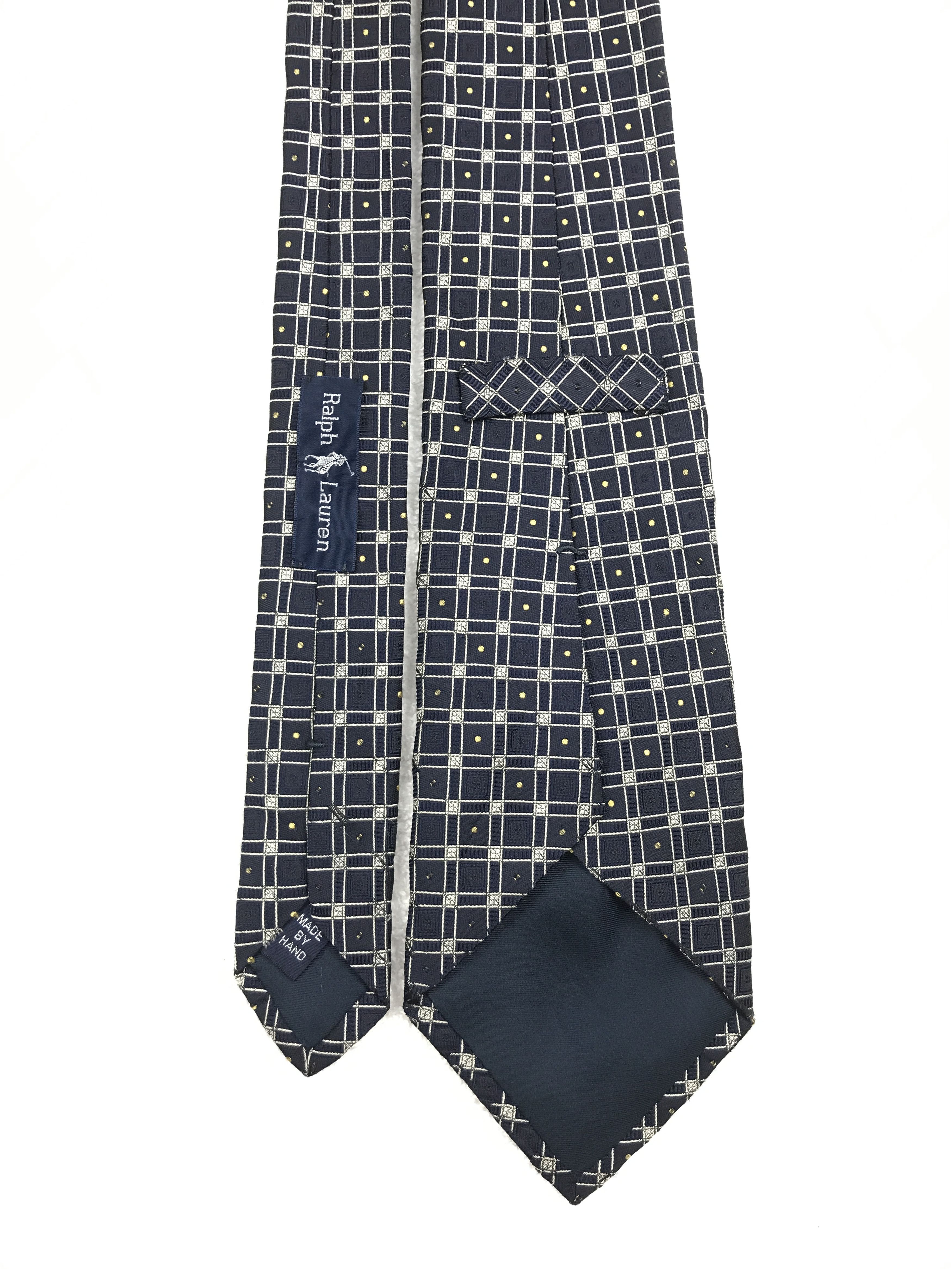 Designer × Ralph Lauren × Vintage Vintage Ralph Lauren Silk Necktie Size ONE SIZE - 4 Thumbnail