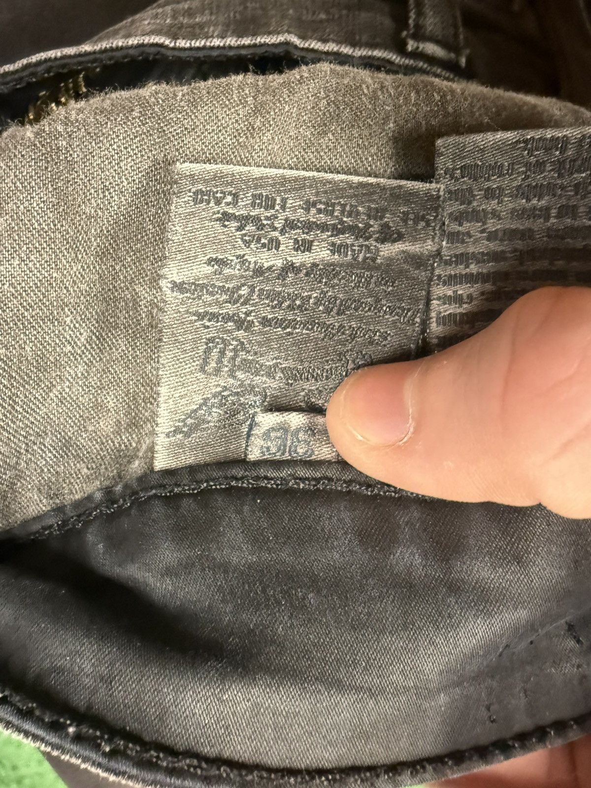 Robins Jeans Black robin jeans with the wings Size US 36 / EU 52 - 6 Thumbnail