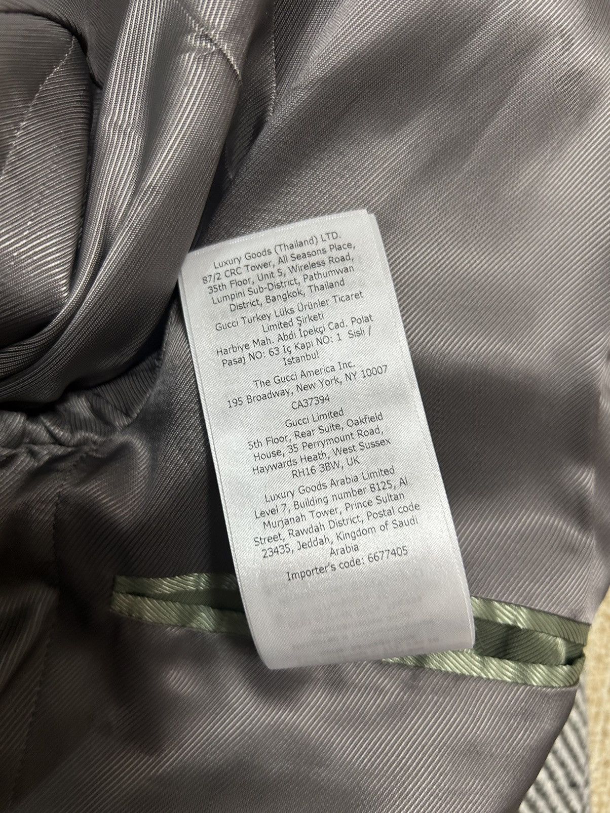 Gucci Gucci Single-Breasted Oversize Blazer size IT 38 Size XS / US 0-2 / IT 36-38 - 11 Thumbnail