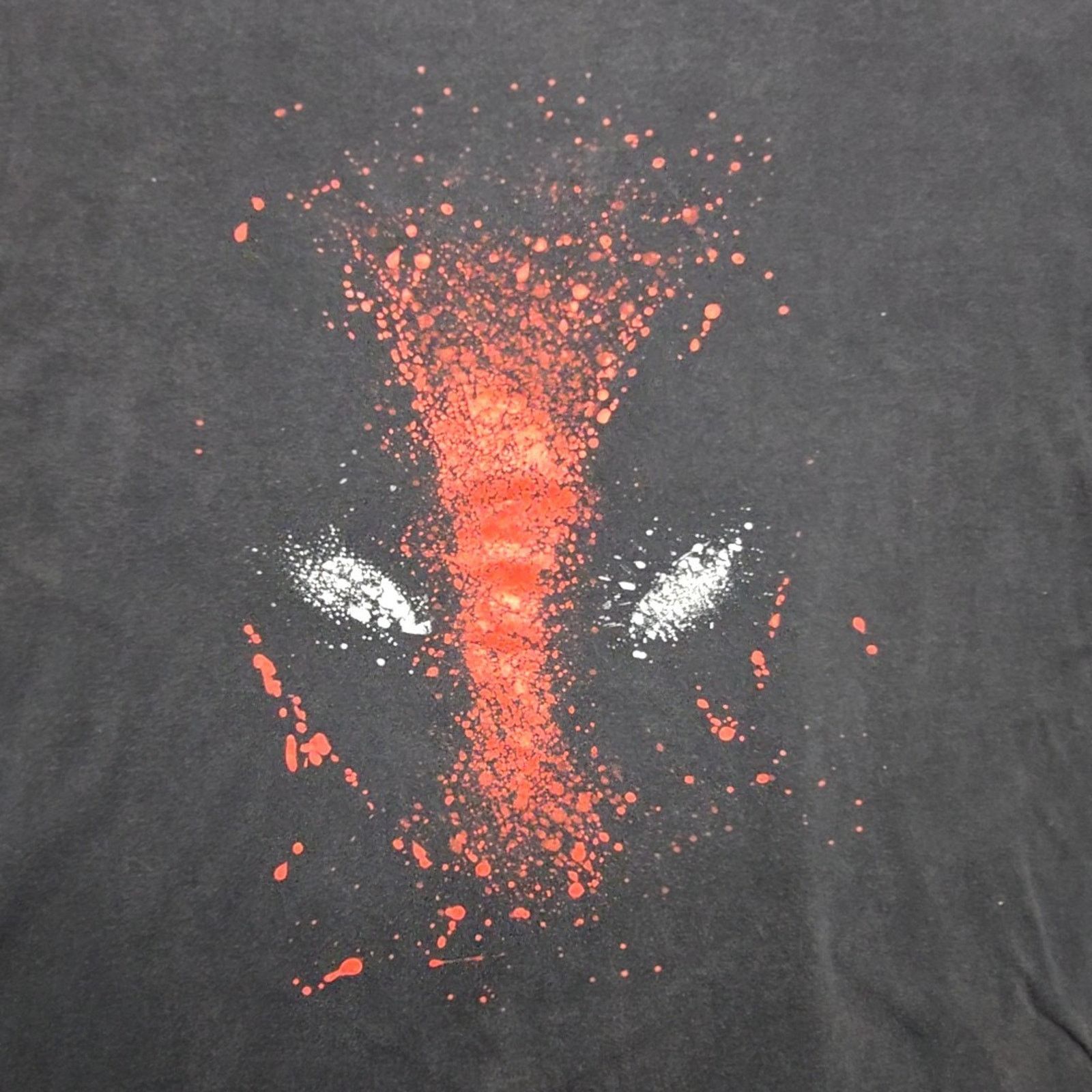 Marvel Comics Marvel Deadpool Shirt Red Black XL Splatter Graphic Tee Size US XL / EU 56 / 4 - 2 Thumbnail