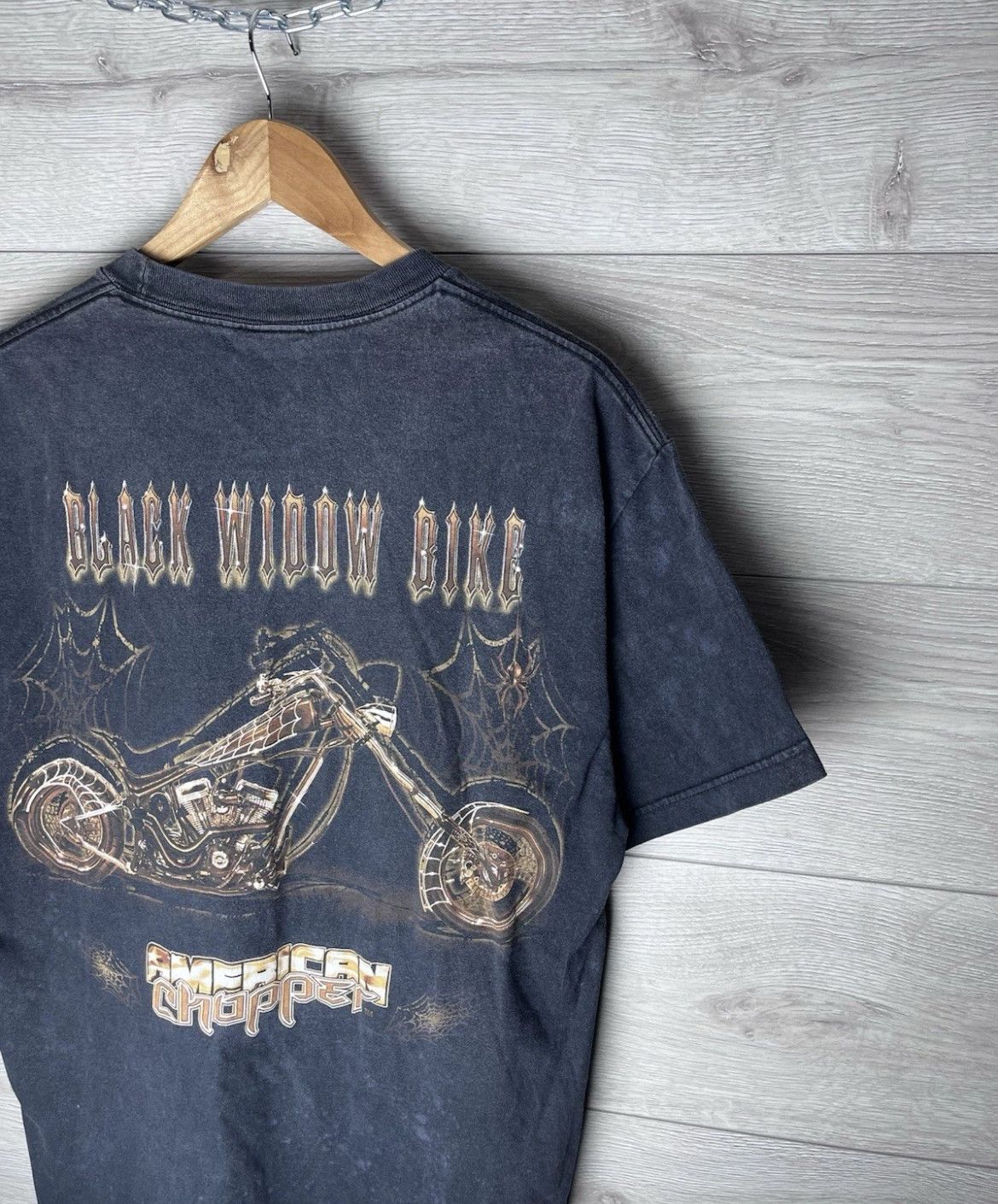 West Coast Choppers Vintage men T-shirt American Choper size L made in Mexico Size US L / EU 52-54 / 3 - 11 Thumbnail