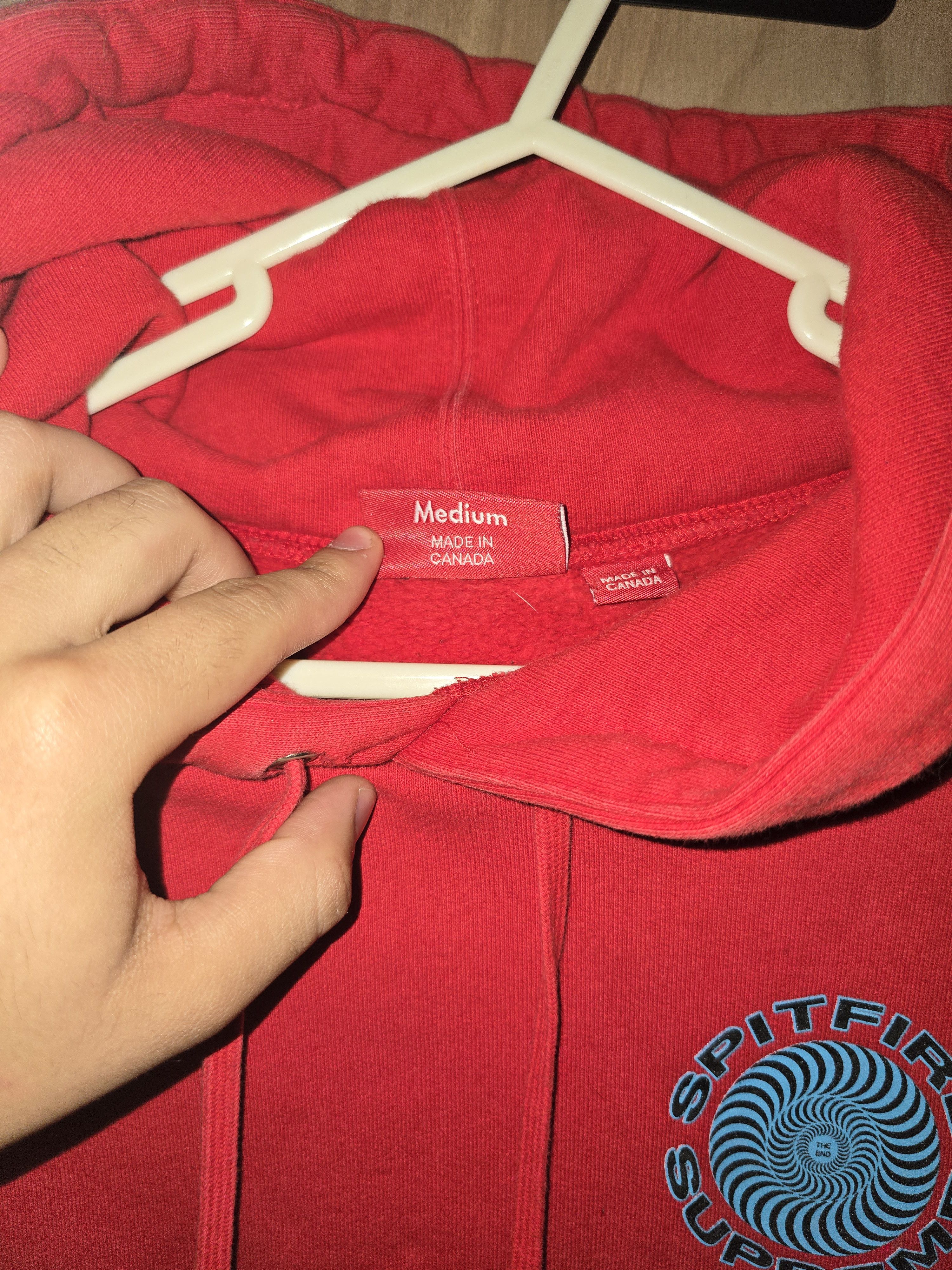 Spitfire × Supreme Supreme Spitfire Swirl Hoodie Size US M / EU 48-50 / 2 - 4 Thumbnail