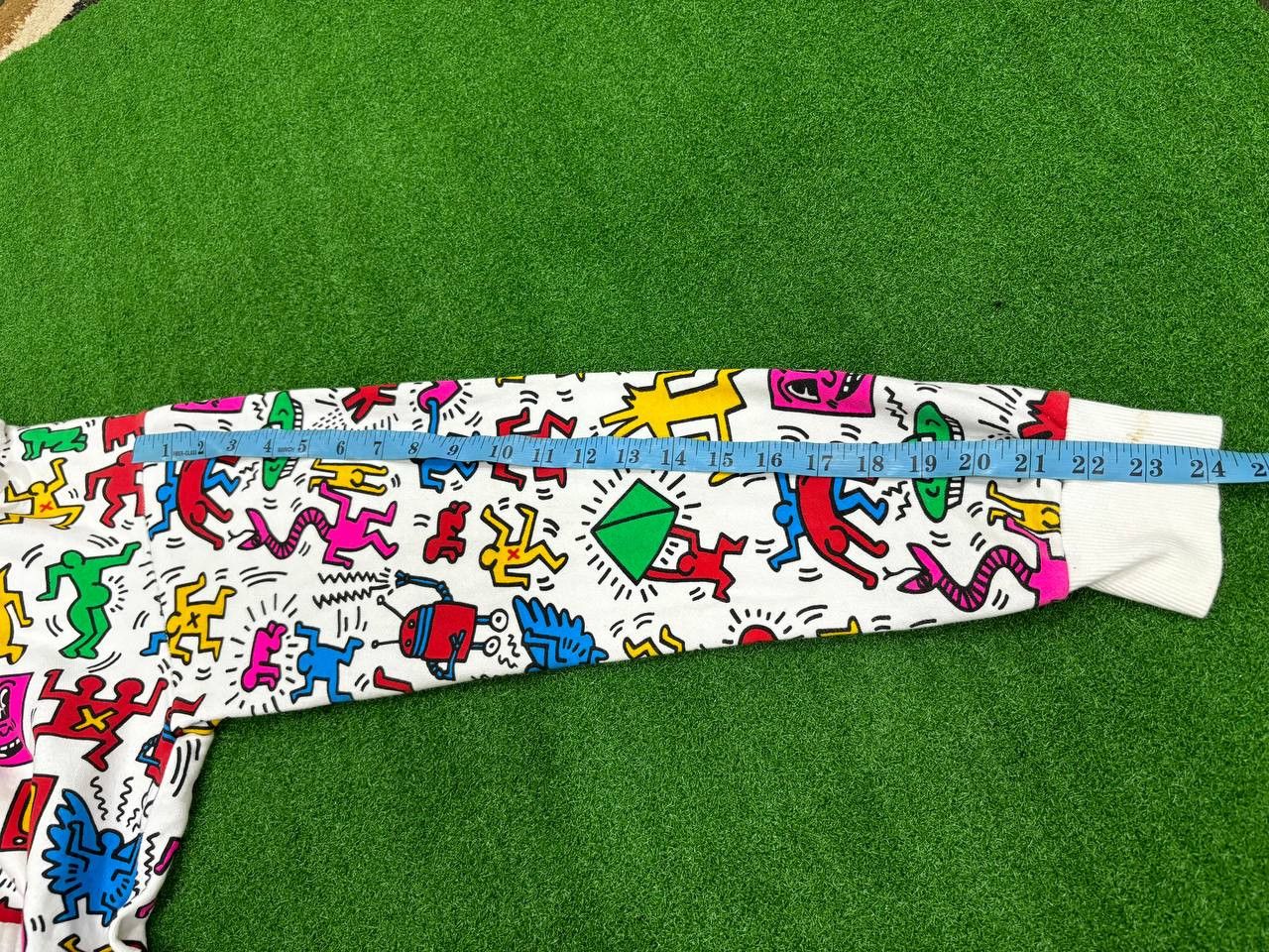 Japanese Brand × Keith Haring × Vintage Keith Haring Big Bang Collaboration Tour Hoodie Rare Size US M / EU 48-50 / 2 - 9 Thumbnail