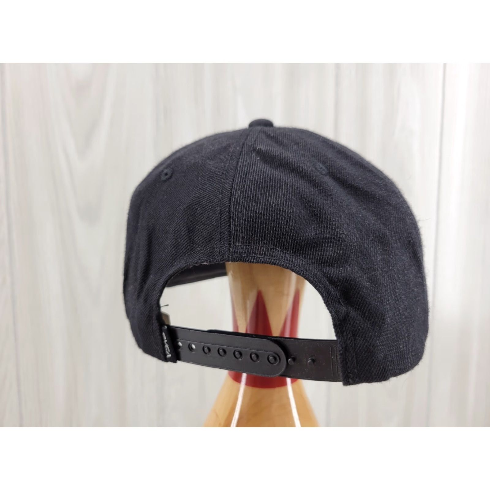 RVCA RVCA Hat Cap Black Snapback Men Adjustable Black Snapback Cap Size ONE SIZE - 7 Thumbnail
