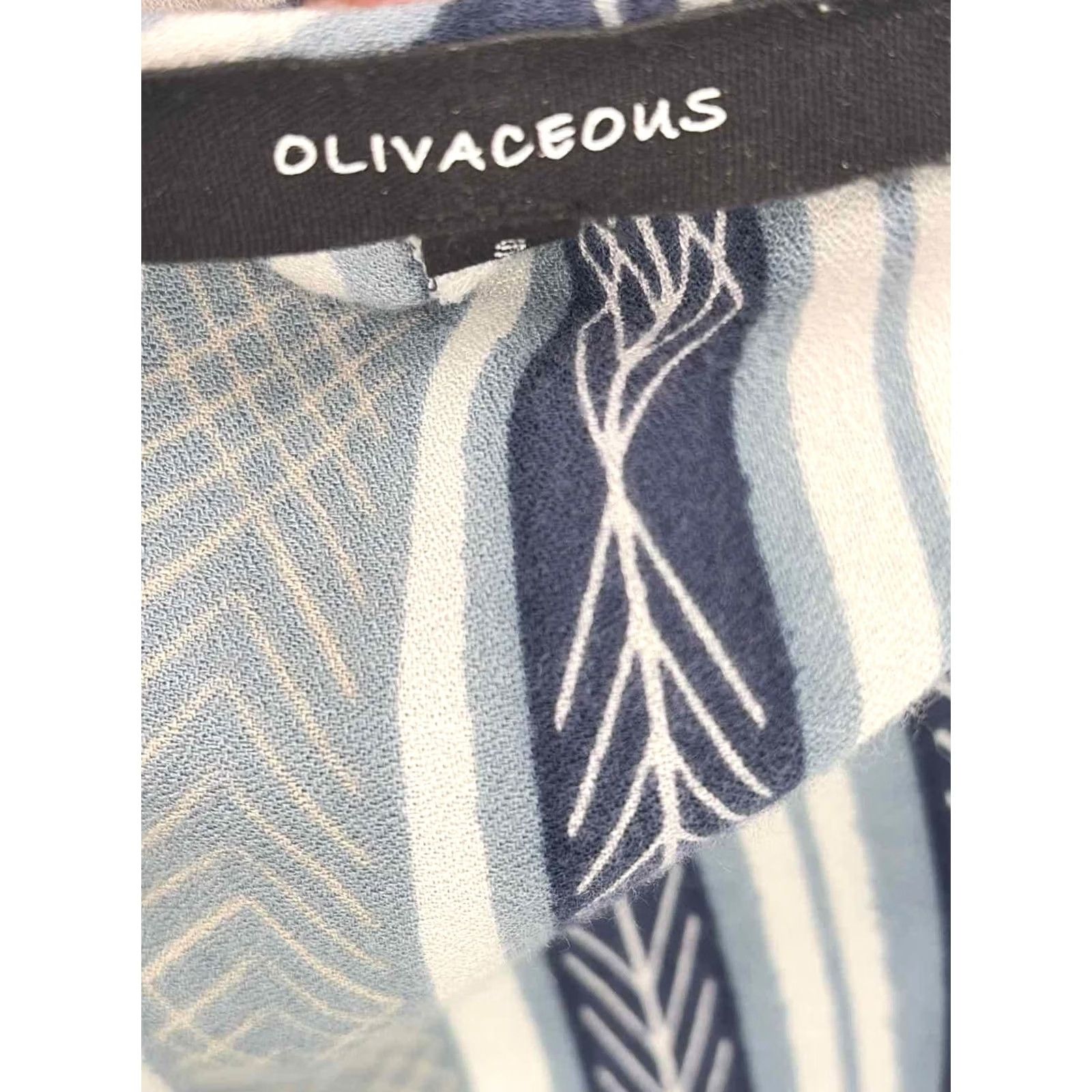 Vintage Olivaceaous Blue Maxi Sleeveless Dress Small Size S / US 4 / IT 40 - 5 Thumbnail